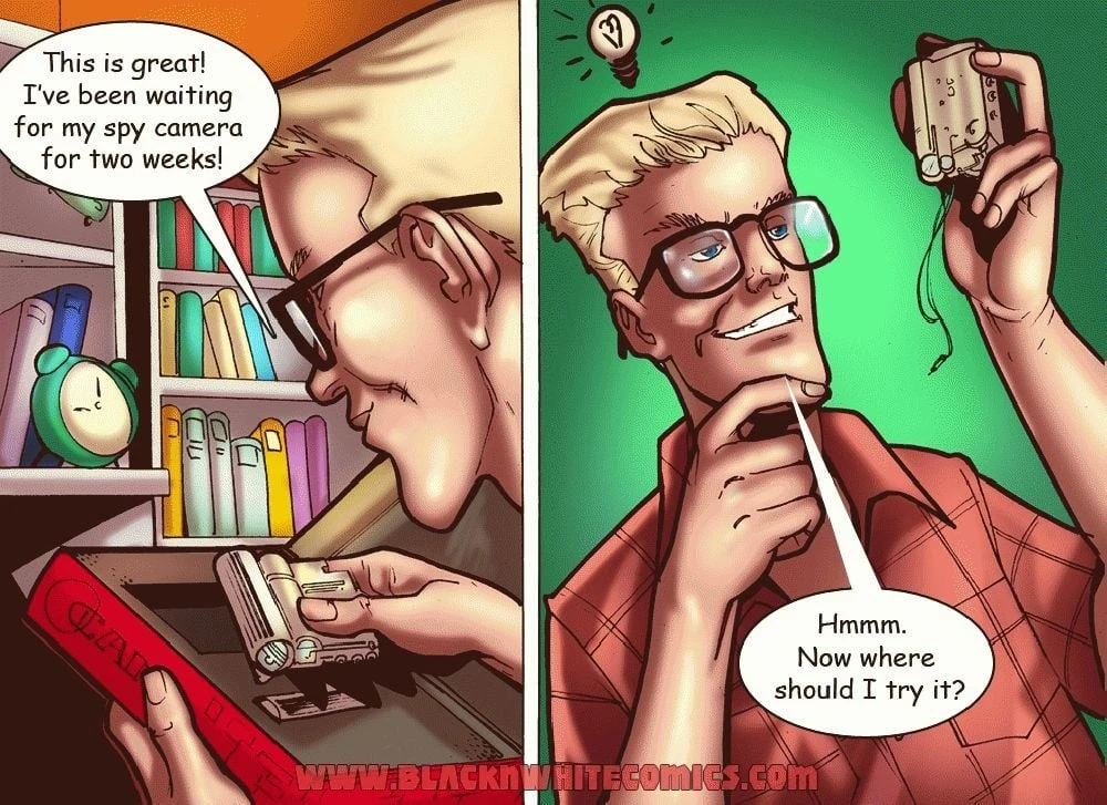 Spy Camera Surprise [BlackNWhite] - 1. Spy Camera Surprise [BlackNWhiteComics] - Page 3