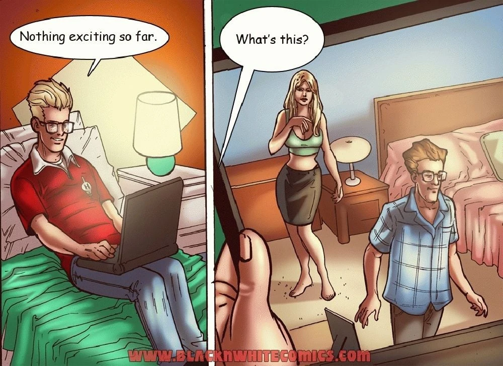 Spy Camera Surprise [BlackNWhite] - 1. Spy Camera Surprise [BlackNWhiteComics] - Page 8