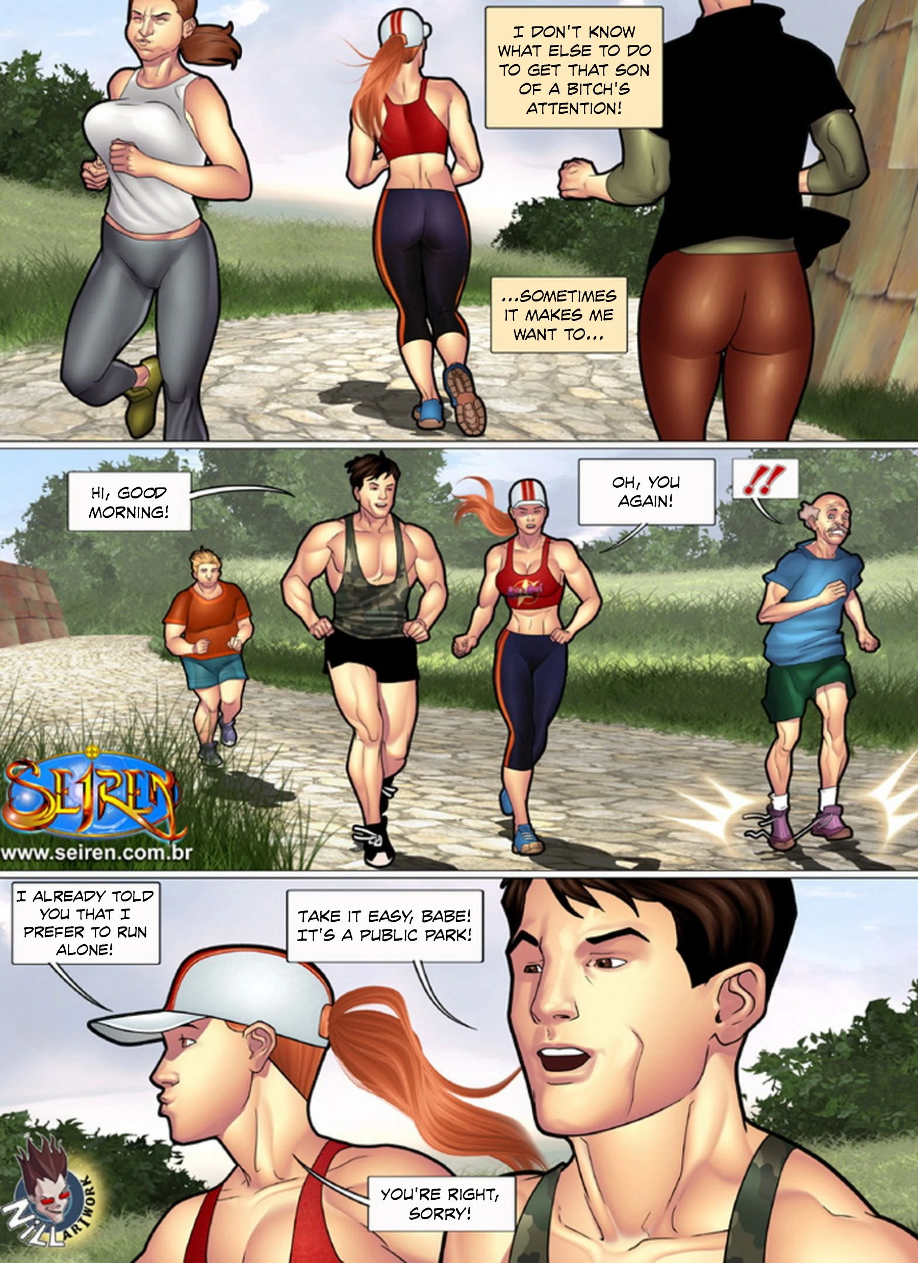 The Sportswoman [Seiren] - 2.2 . The Sportswoman - Chapter 2 - Part 2 [Seiren] - Page 3