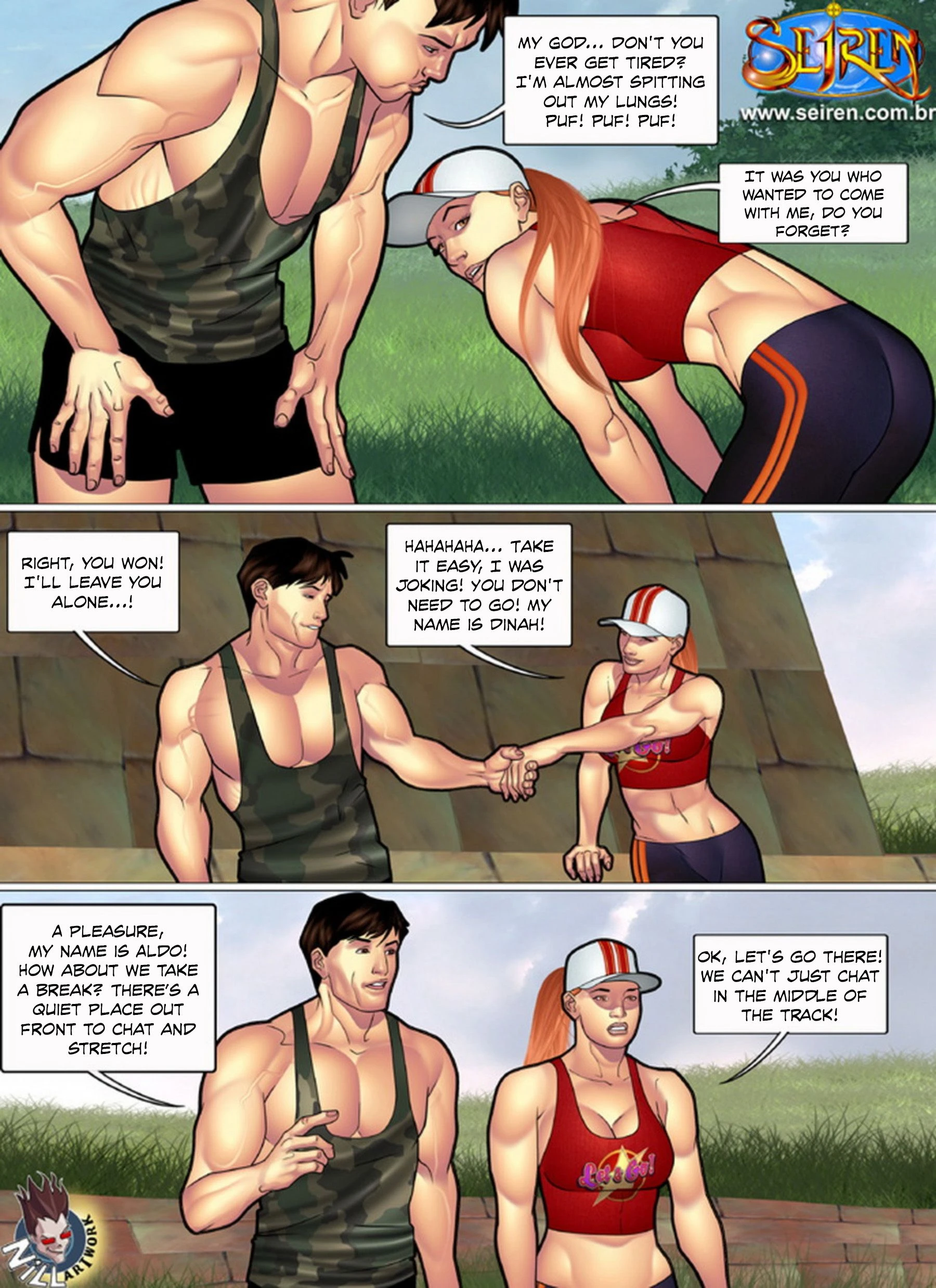 The Sportswoman [Seiren] - 2.2 . The Sportswoman - Chapter 2 - Part 2 [Seiren] - Page 5