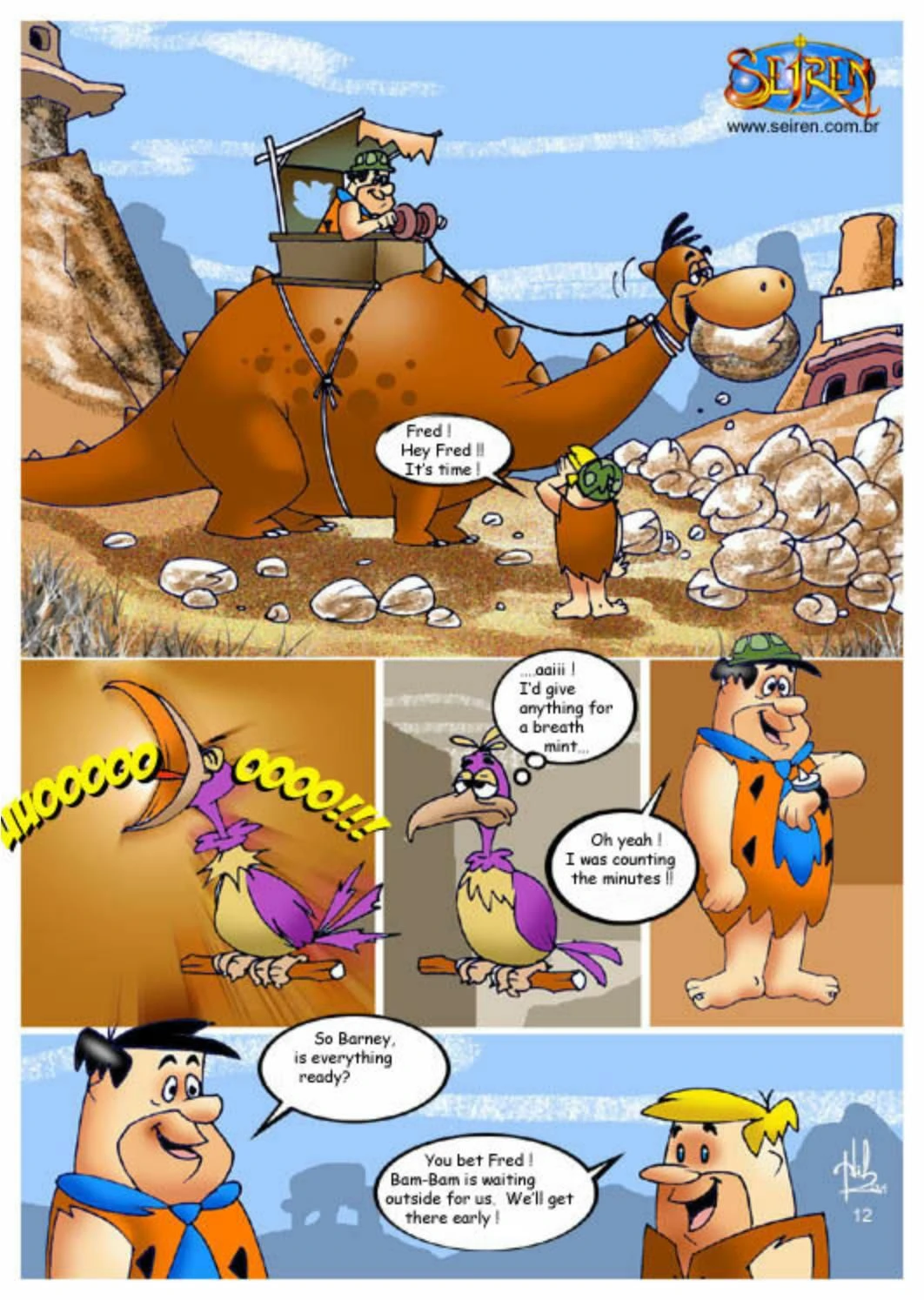 The Fucknstones (The Flintstones) [Seiren] - 1 . The Fucknstones - Chapter 1 (The Flintstones) [Seiren] - Page 13