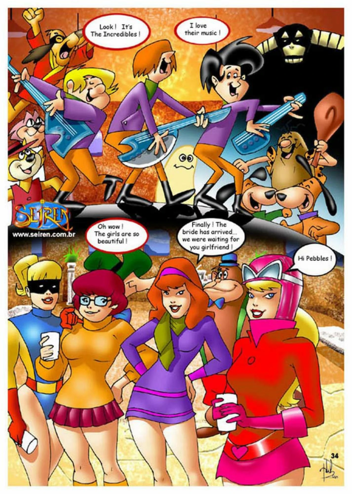 The Fucknstones (The Flintstones) [Seiren] - 2 . The Fucknstones - Chapter 2 (The Flintstones) [Seiren] - Page 34