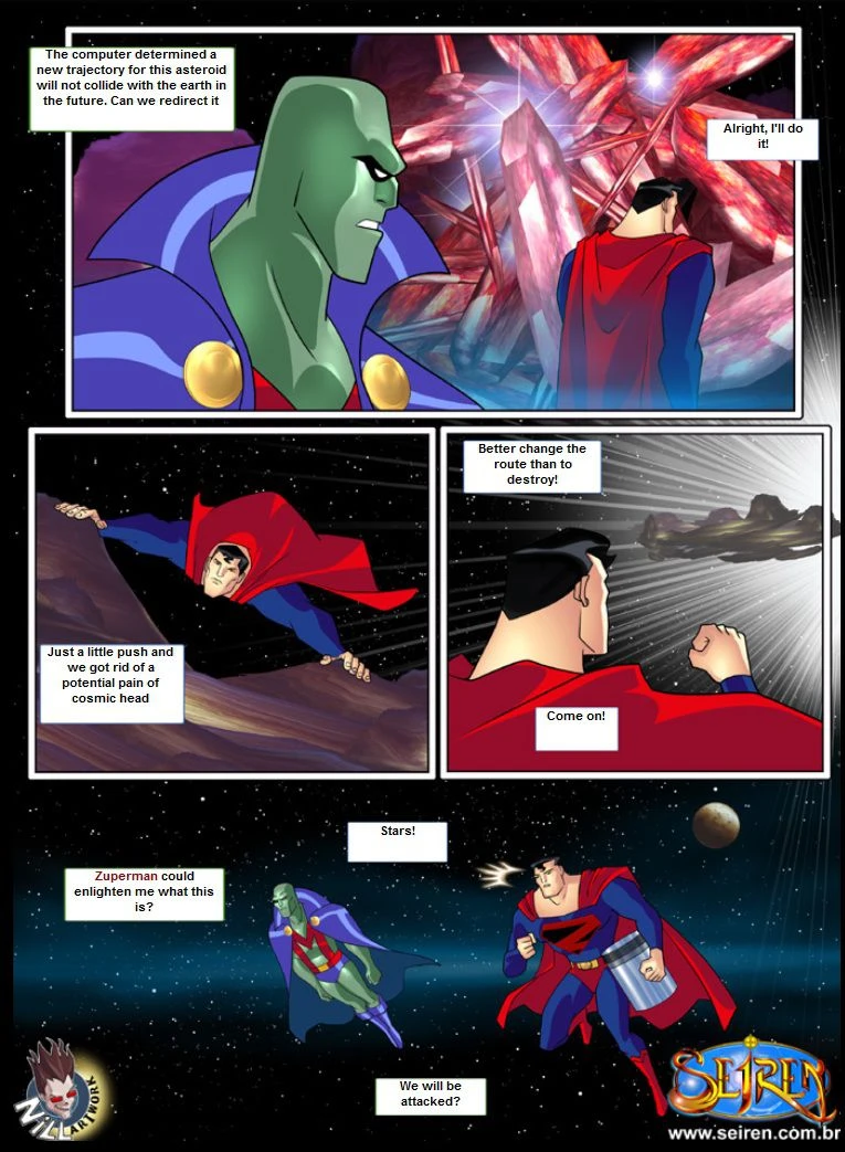 League It Up, Justice (Justice League) [Seiren] - 1.1 . League It Up, Justice - Chapter 1 - Part 1 (Justice League) [Seiren] - Page 3