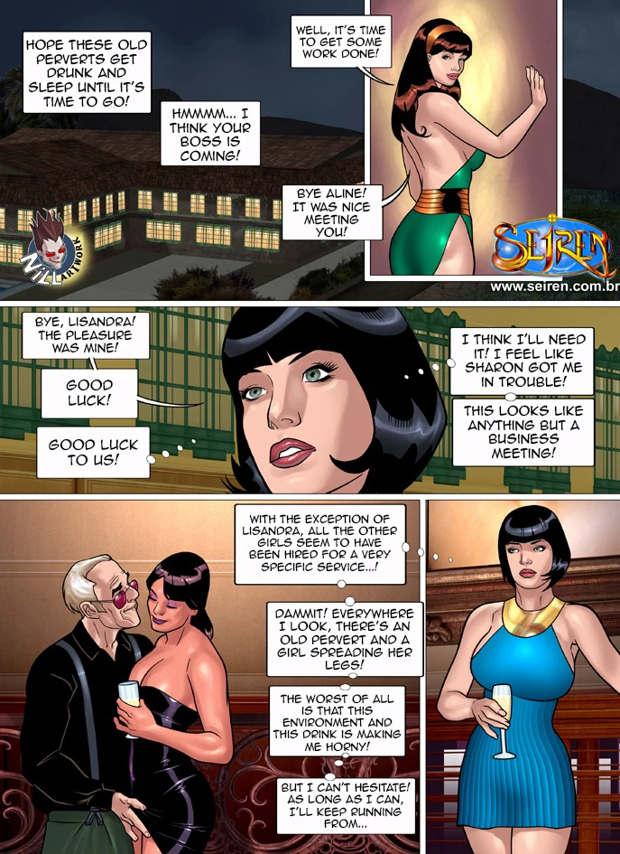 Aline [Seiren] - 2.2 . Aline - Chapter 2 - Part 2 [Seiren] - Page 9