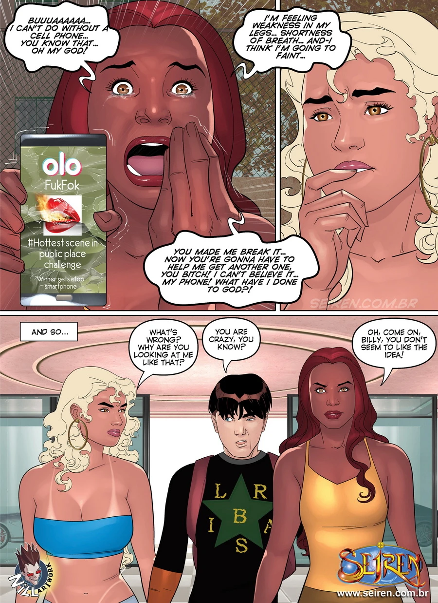 Bitch In Danger [Seiren] - 2.1 . Bitch In Danger - Chapter 2 - Part 1 [Seiren] - Page 9