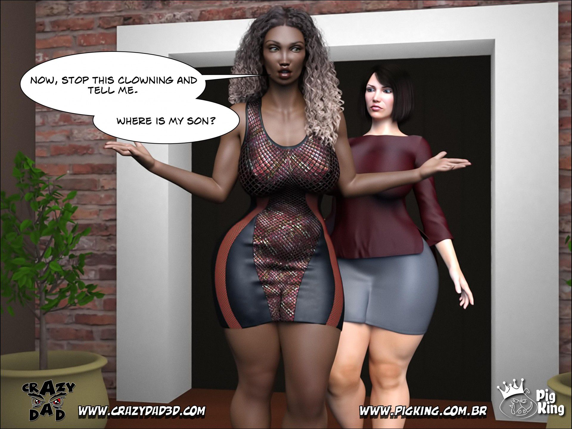 Charles’s Mother – Ophelia [CrazyDad3D] - 1. Charles’s Mother – Ophelia - Page 8