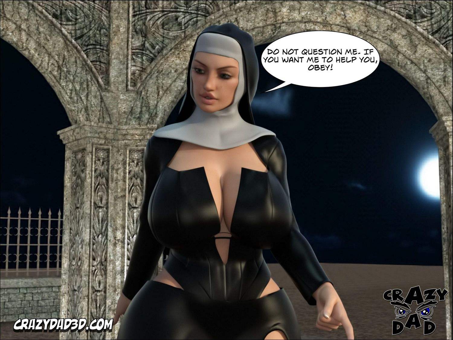 Evil Nun [CrazyDad3D] - 2. Evil Nun - Chapter 2 - Page 16