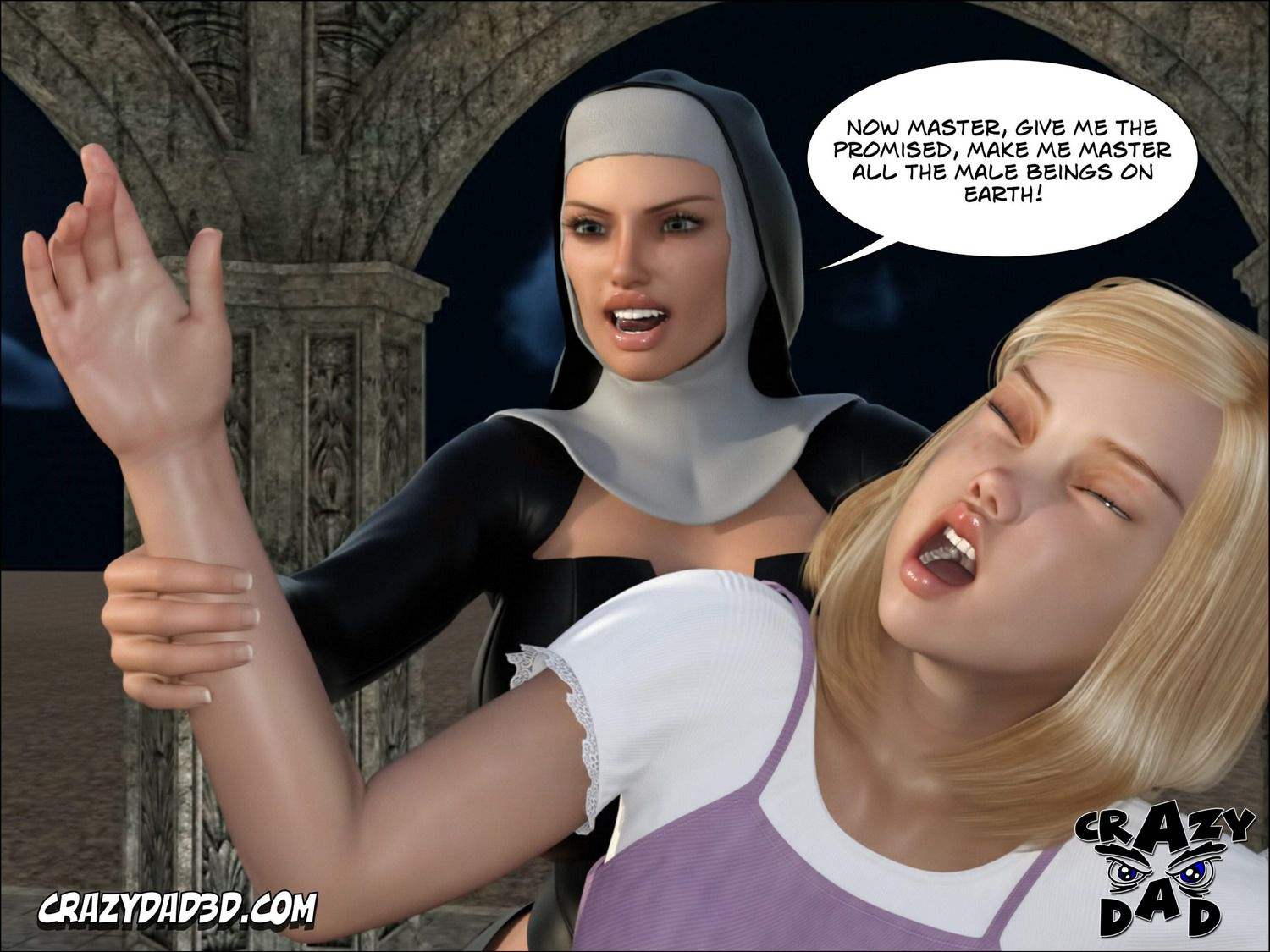 Evil Nun [CrazyDad3D] - 2. Evil Nun - Chapter 2 - Page 26