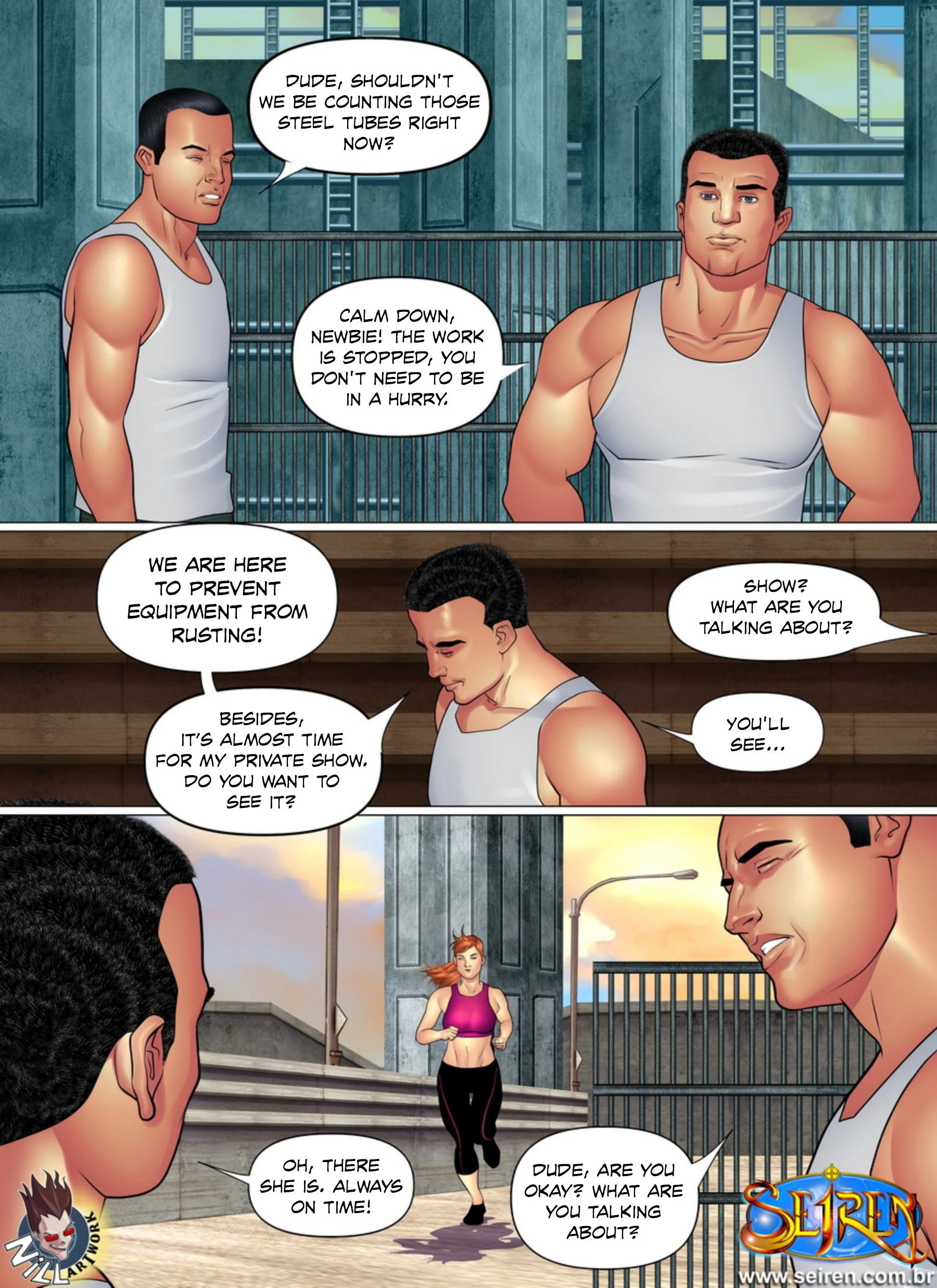 The Sportswoman [Seiren] - 1 . The Sportswoman - Chapter 1 [Seiren] - Page 2