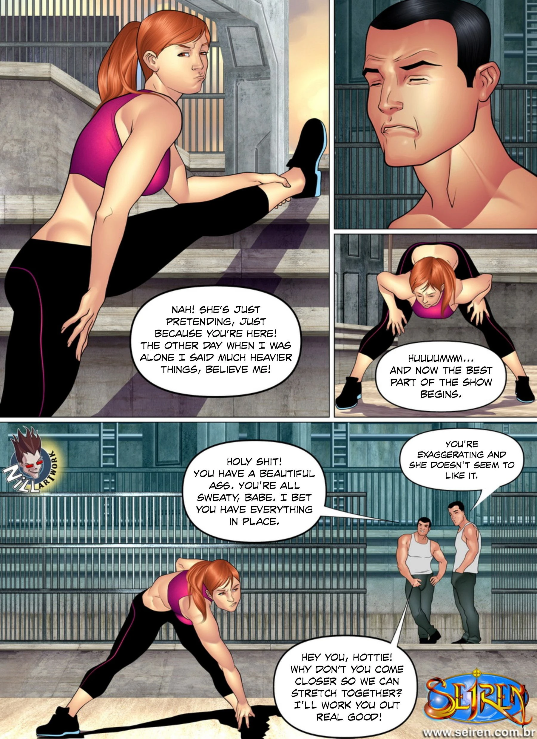 The Sportswoman [Seiren] - 1 . The Sportswoman - Chapter 1 [Seiren] - Page 4