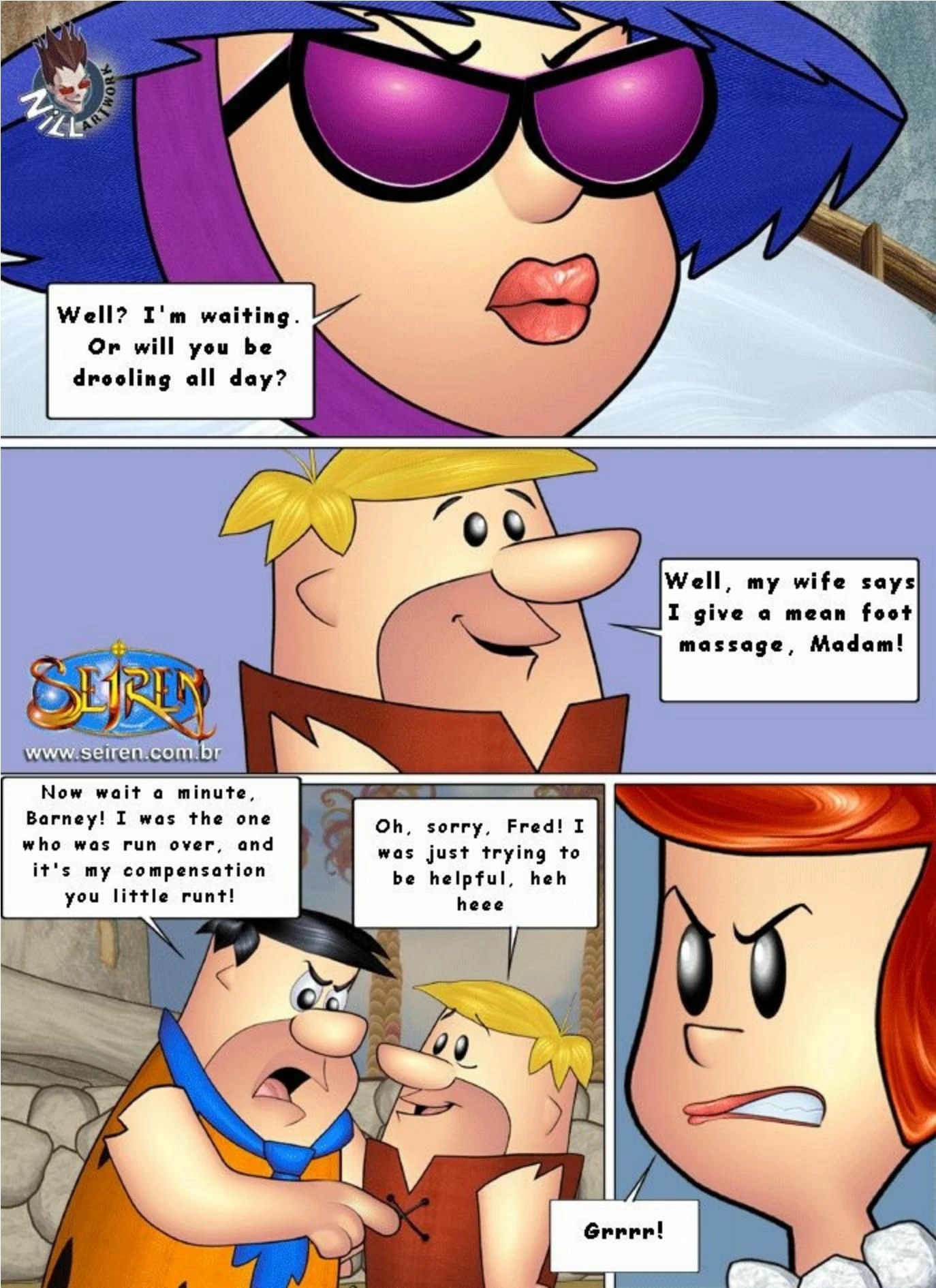 The Fucknstones (The Flintstones) [Seiren] - 3 . The Fucknstones - Chapter 3 (The Flintstones) [Seiren] - Page 45