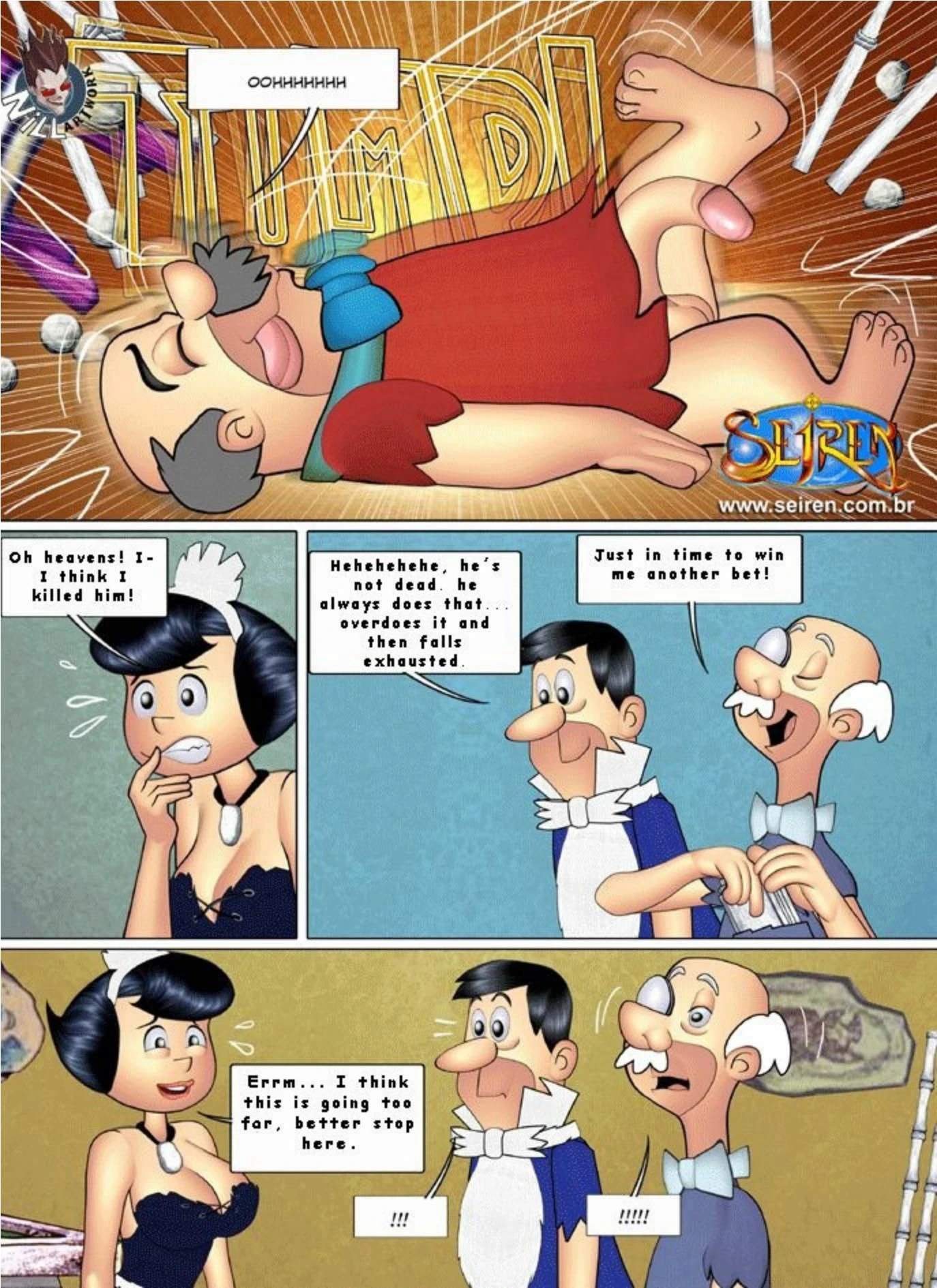 The Fucknstones (The Flintstones) [Seiren] - 3 . The Fucknstones - Chapter 3 (The Flintstones) [Seiren] - Page 86