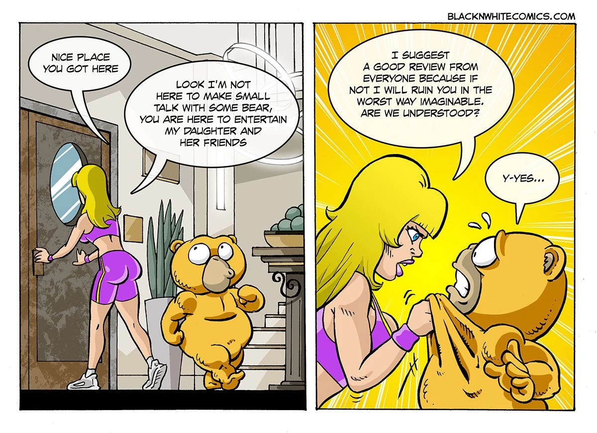 TED [BlackNWhite] - 2 . TED - Chapter 2 [BlackNWhiteComics] - Page 8