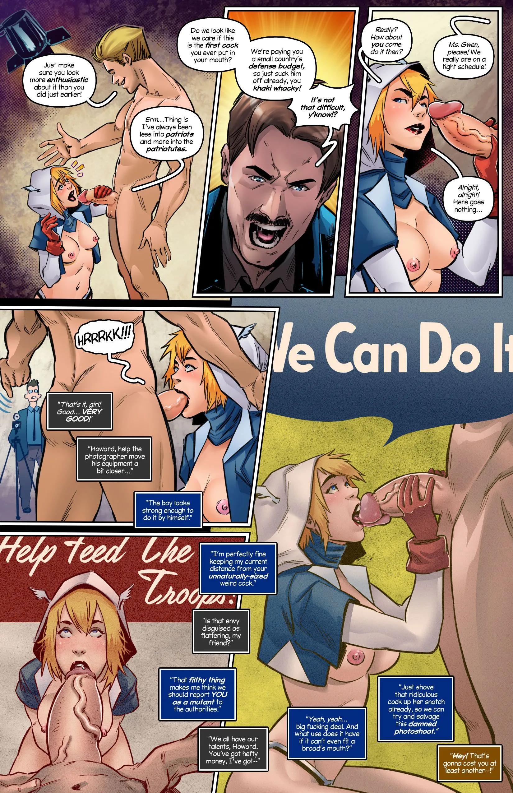 Gwenverine (Spider-Man) - 1 . Gwenverine - Chapter 1 [Tracy Scops] - Page 6
