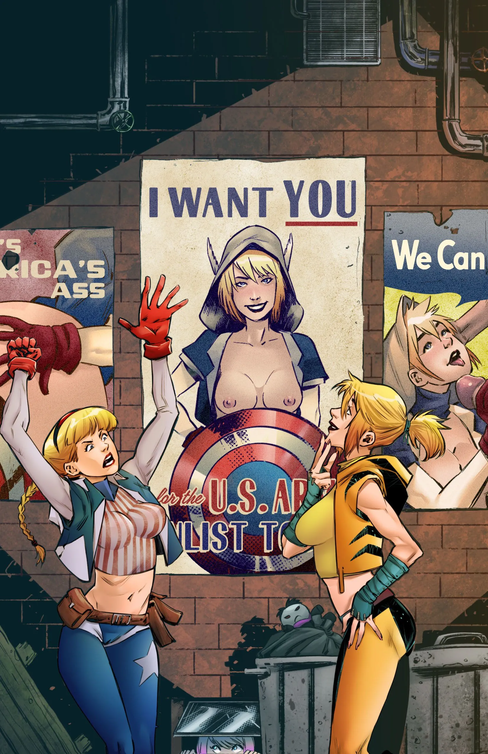 Gwenverine (Spider-Man) - 1 . Gwenverine - Chapter 1 [Tracy Scops] - Page 11