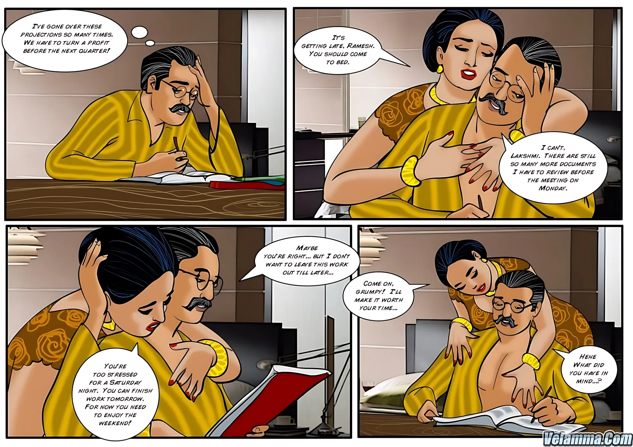 Velamma All Episodes Comics - 23 . Velamma - Episode 23 - Dessert For Three - Page 2