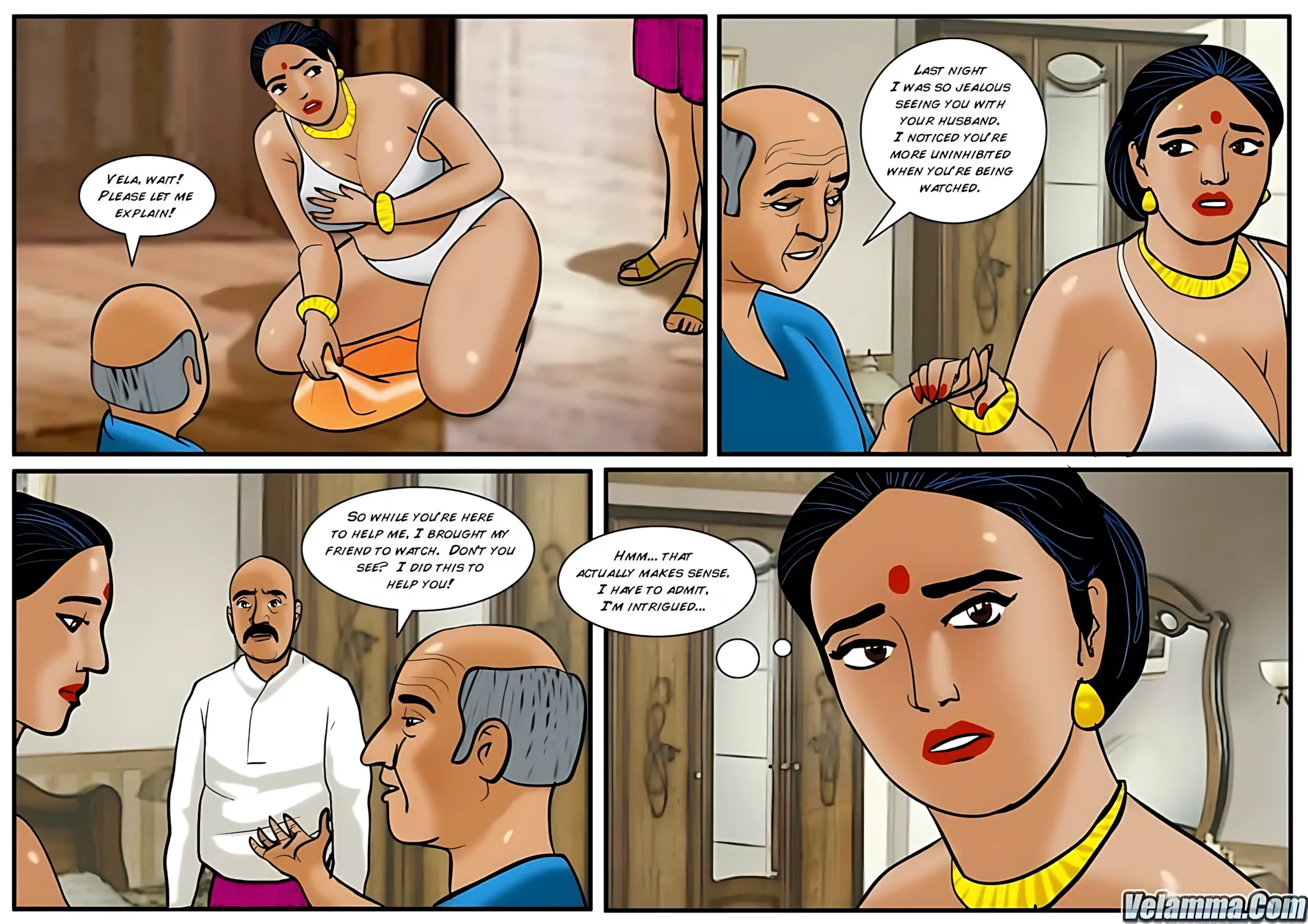 Velamma All Episodes Comics - 23 . Velamma - Episode 23 - Dessert For Three - Page 13