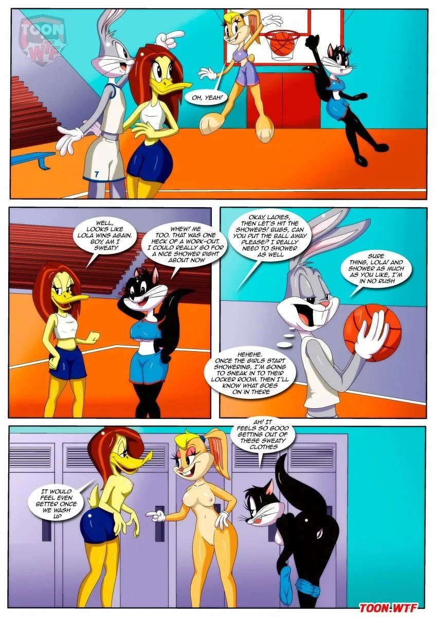 What Goes On in the Girls Locker Room (Looney Tunes) [Palcomix] - 1 . What Goes On in the Girls Locker Room - (Looney Tunes) [Palcomix] - Page 2
