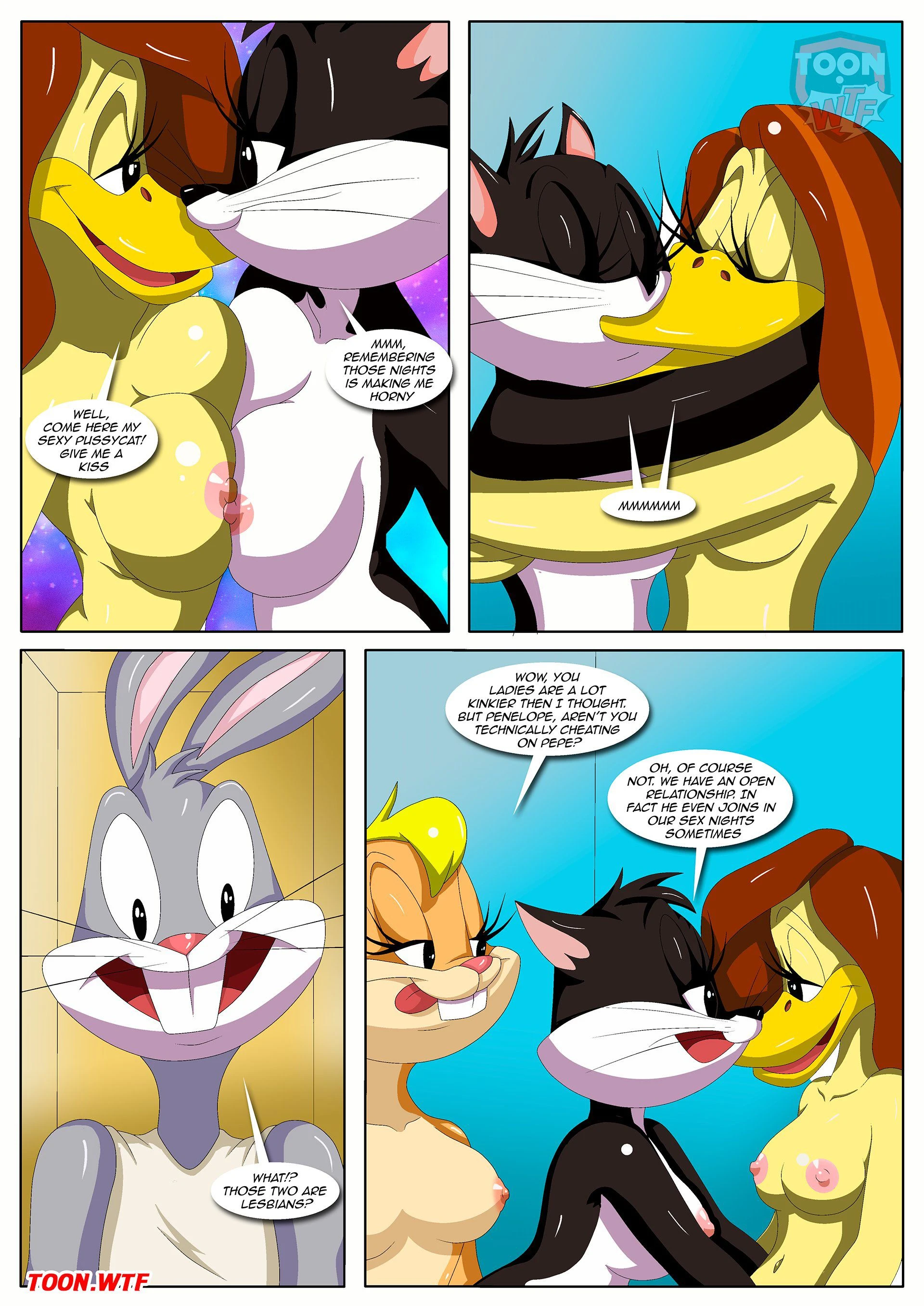 What Goes On in the Girls Locker Room (Looney Tunes) [Palcomix] - 1 . What Goes On in the Girls Locker Room - (Looney Tunes) [Palcomix] - Page 6