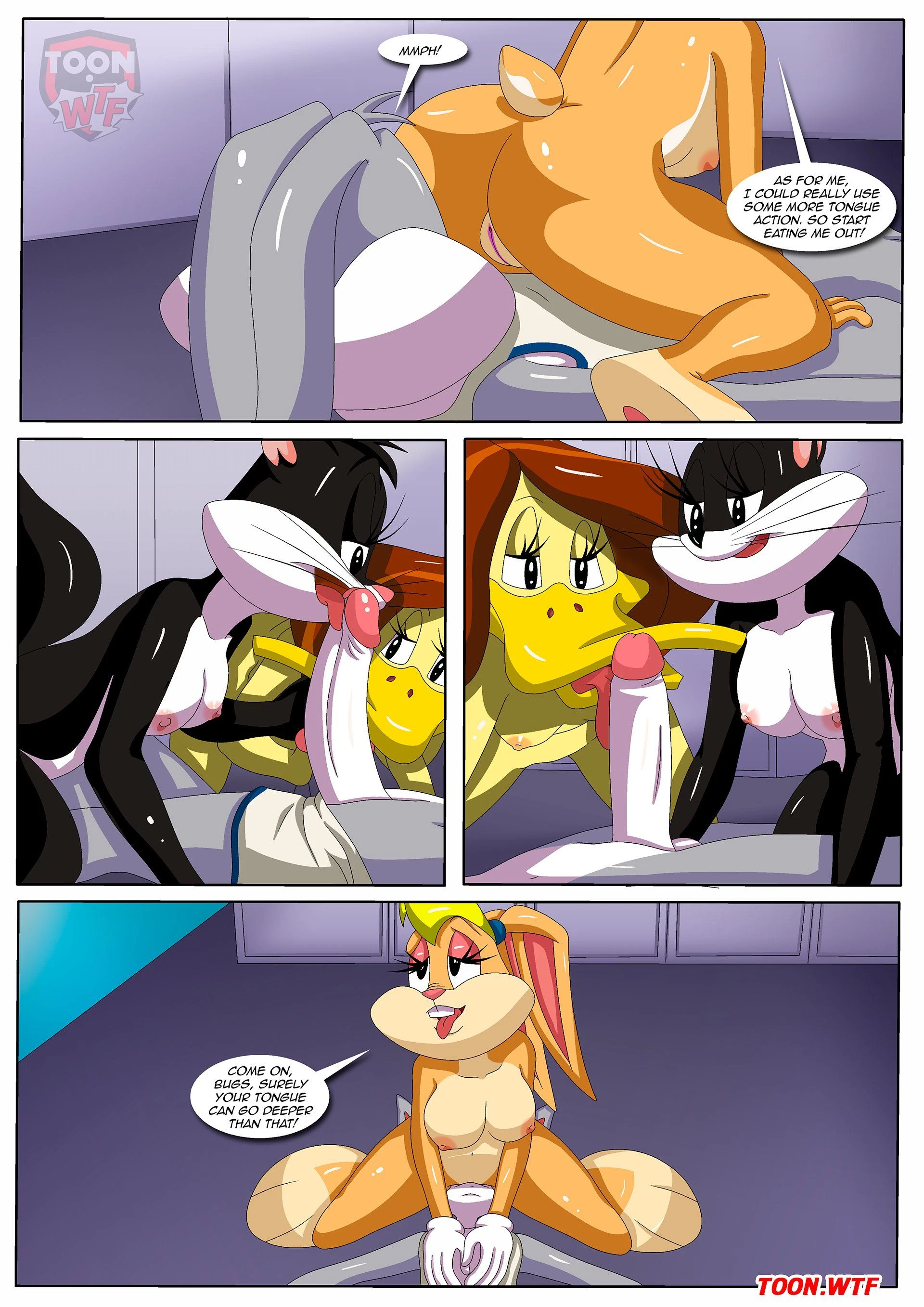 What Goes On in the Girls Locker Room (Looney Tunes) [Palcomix] - 1 . What Goes On in the Girls Locker Room - (Looney Tunes) [Palcomix] - Page 13
