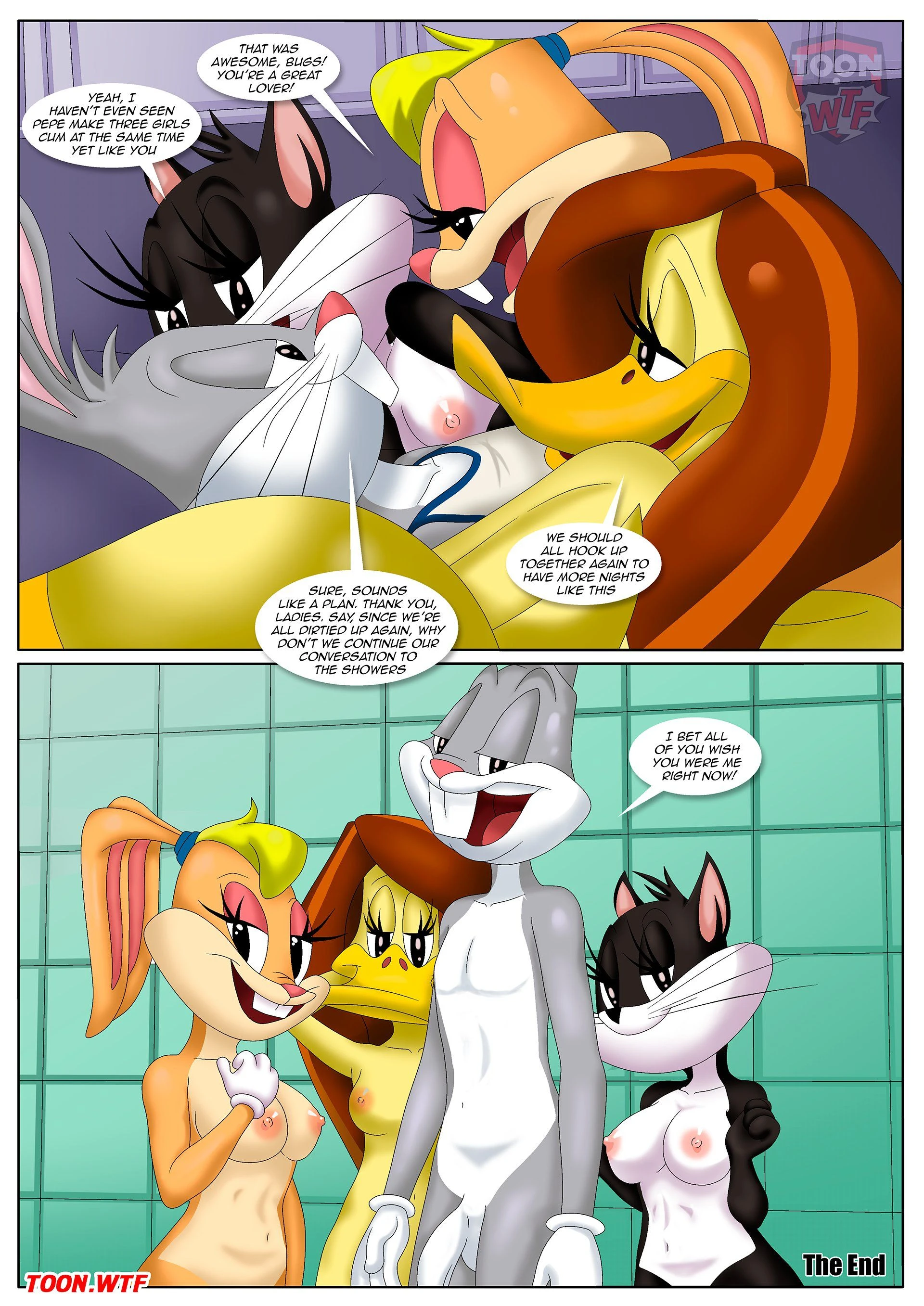 What Goes On in the Girls Locker Room (Looney Tunes) [Palcomix] - 1 . What Goes On in the Girls Locker Room - (Looney Tunes) [Palcomix] - Page 20