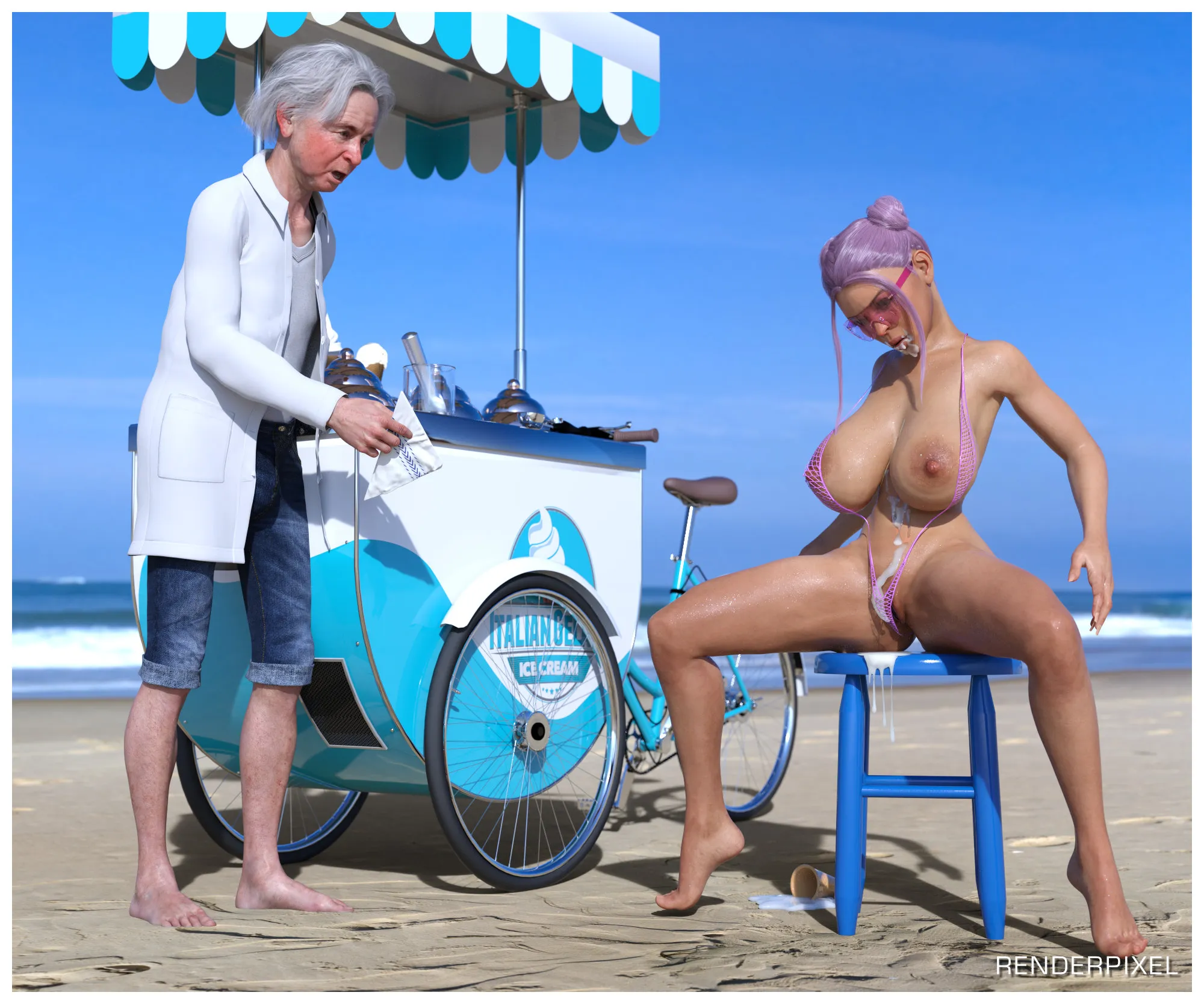 Ice Cream [Renderpixel] - 1 . Ice Cream - Chapter 1 - Page 2