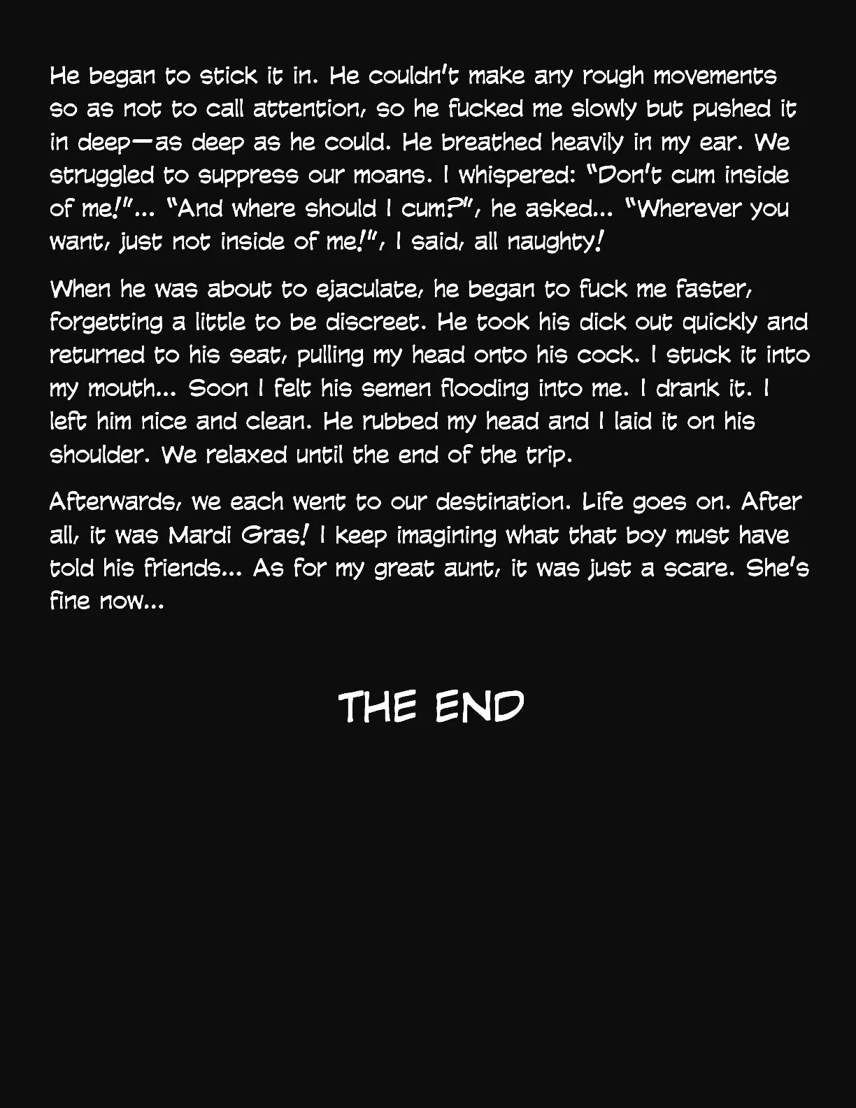 Animated Tales [WC | TF] - ENJOYING MARDI GRAS ON THE BUS - Page 10