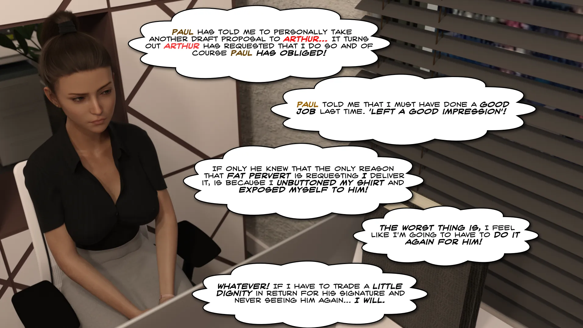How I became an Office Plaything - 1 . How I became an Office Plaything - Chapter 1 [3DK-x] - Page 4