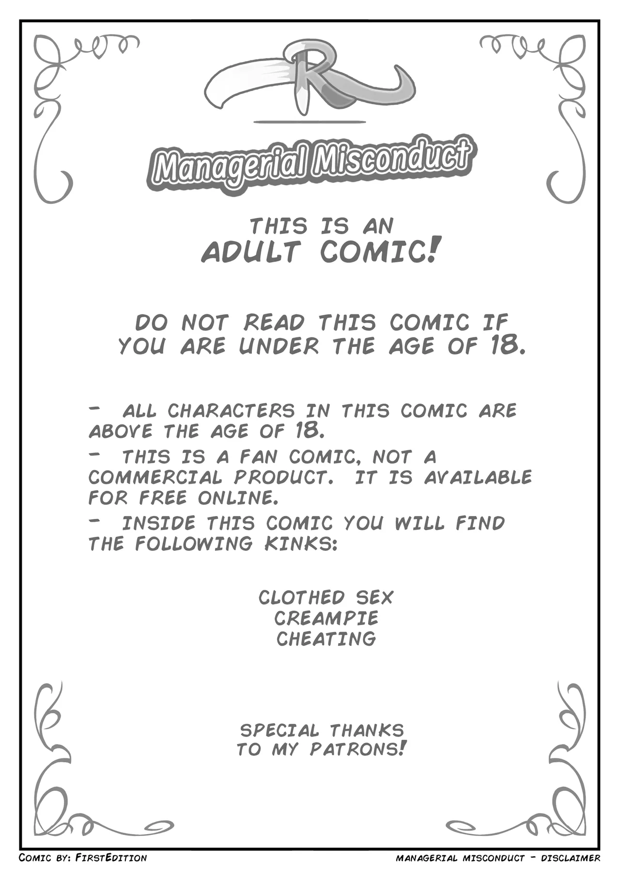Managerial Misconduct [Miraculous Ladybug] - 1. Managerial Misconduct [FirstEd] - Page 2