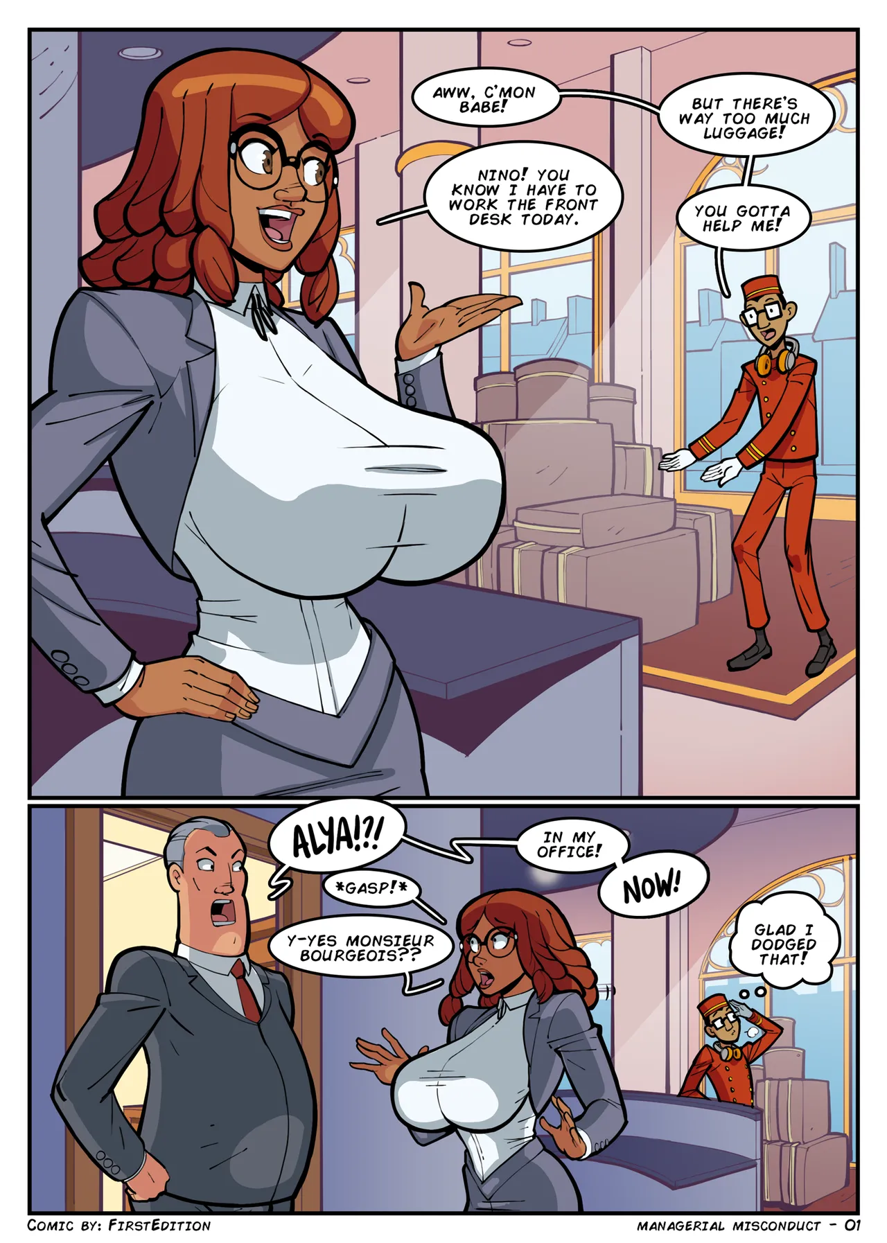 Managerial Misconduct [Miraculous Ladybug] - 1. Managerial Misconduct [FirstEd] - Page 3
