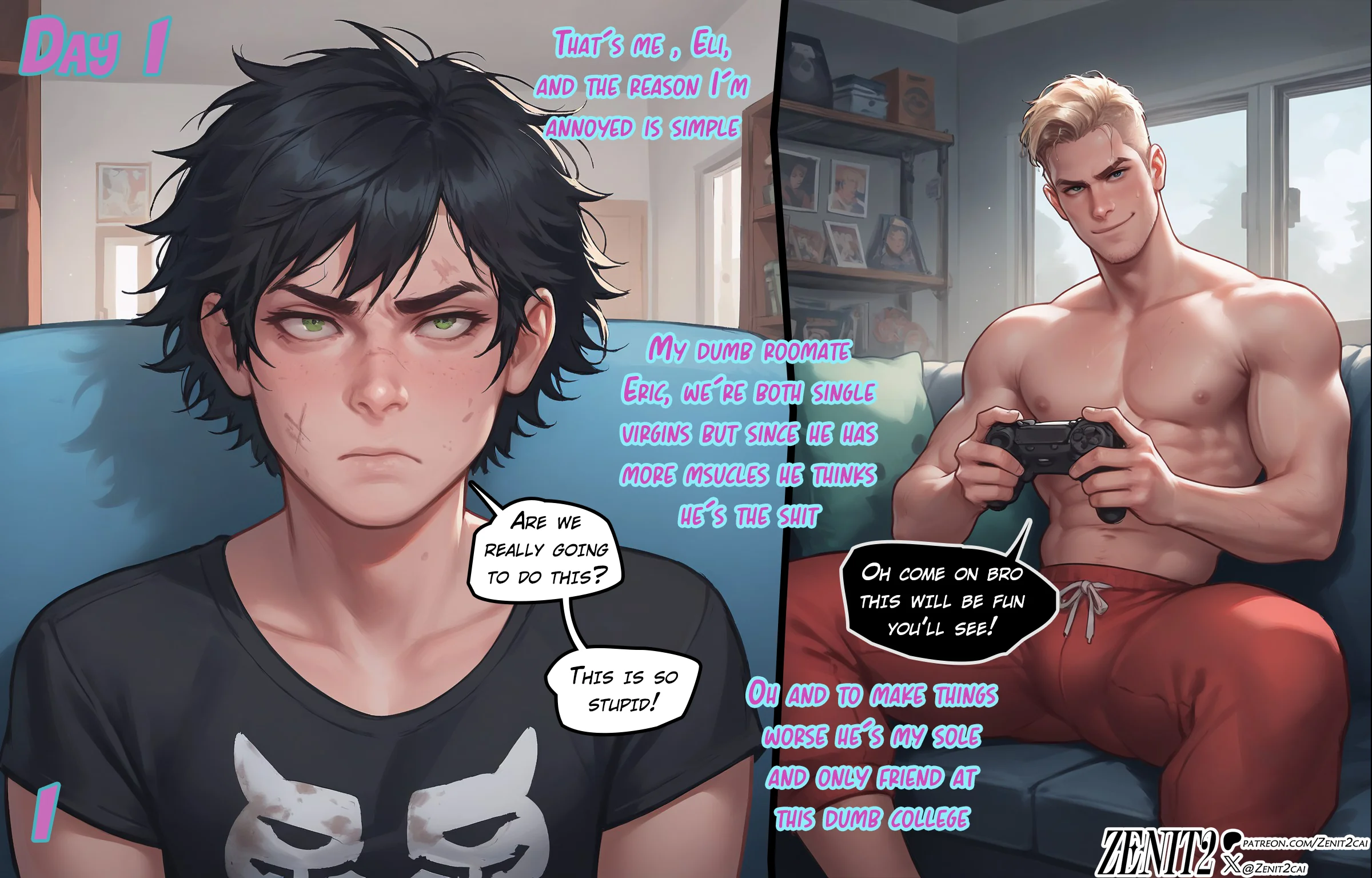 Late Shift Service [Zenit2Cai] - 1 .Best Friends - Page 2