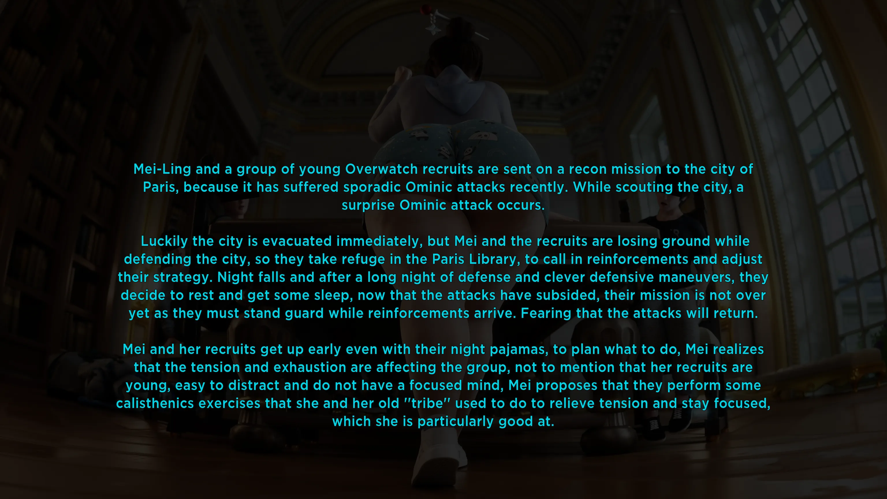 Mei-Ling Zhou – Seductive Team-Building Tactics (Overwatch) - 1 . Mei-Ling Zhou - Seductive Team-Building Tactics - Chapter 1 - Page 2