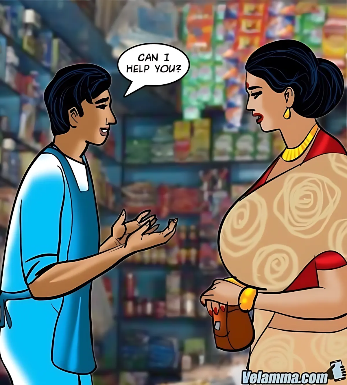 Velamma All Episodes Comics - 67 . Velamma - Episode 67 - Velamma Spices Up Her Sex Life! - Page 7