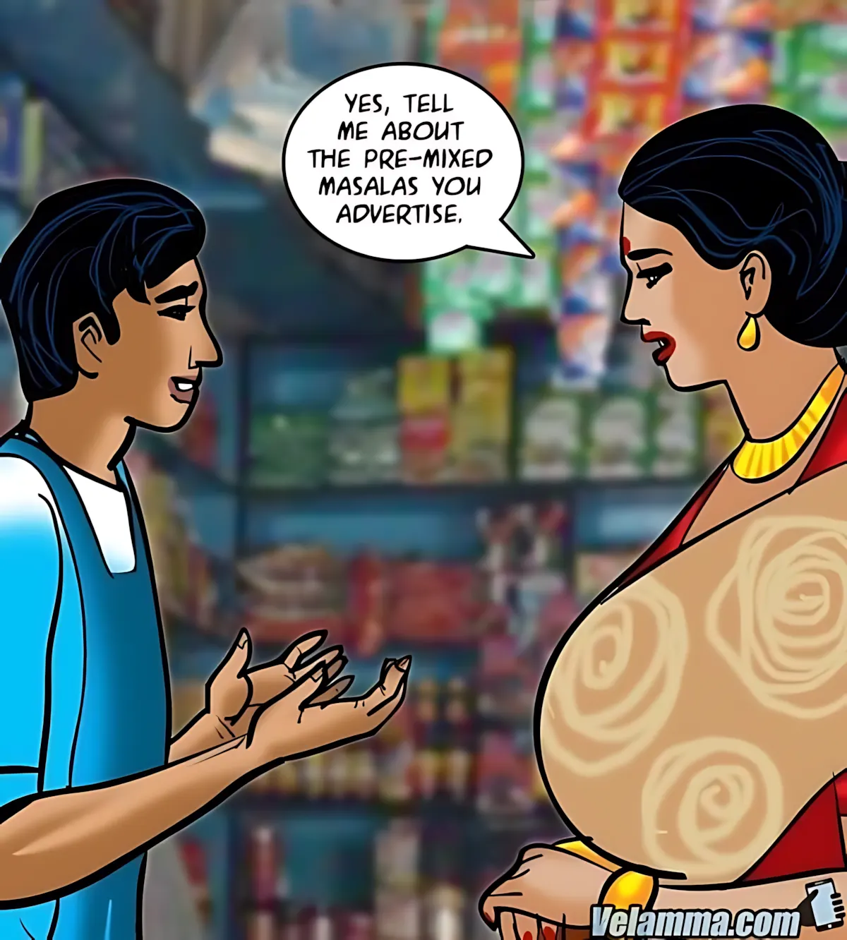 Velamma All Episodes Comics - 67 . Velamma - Episode 67 - Velamma Spices Up Her Sex Life! - Page 8