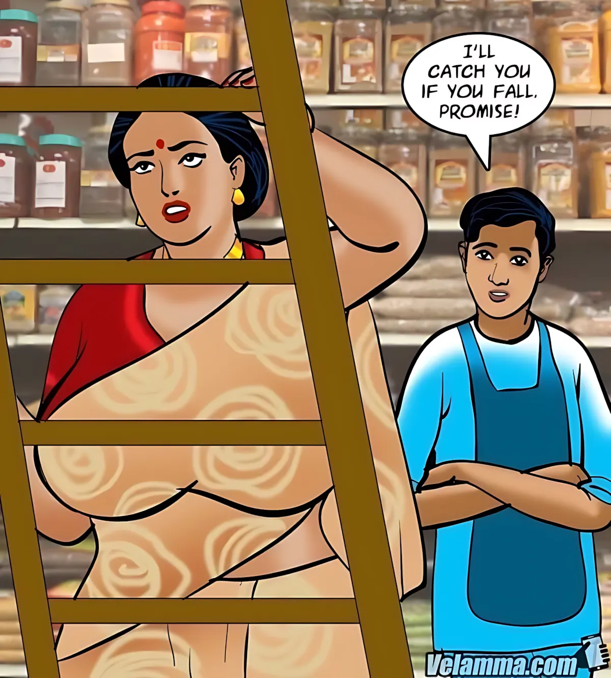 Velamma All Episodes Comics - 67 . Velamma - Episode 67 - Velamma Spices Up Her Sex Life! - Page 22