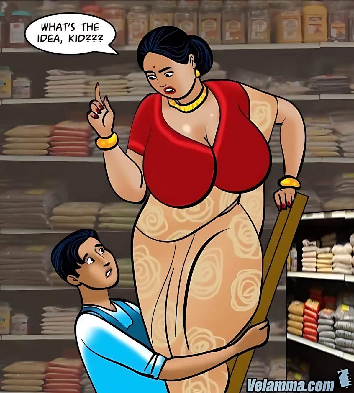 Velamma All Episodes Comics - 67 . Velamma - Episode 67 - Velamma Spices Up Her Sex Life! - Page 34