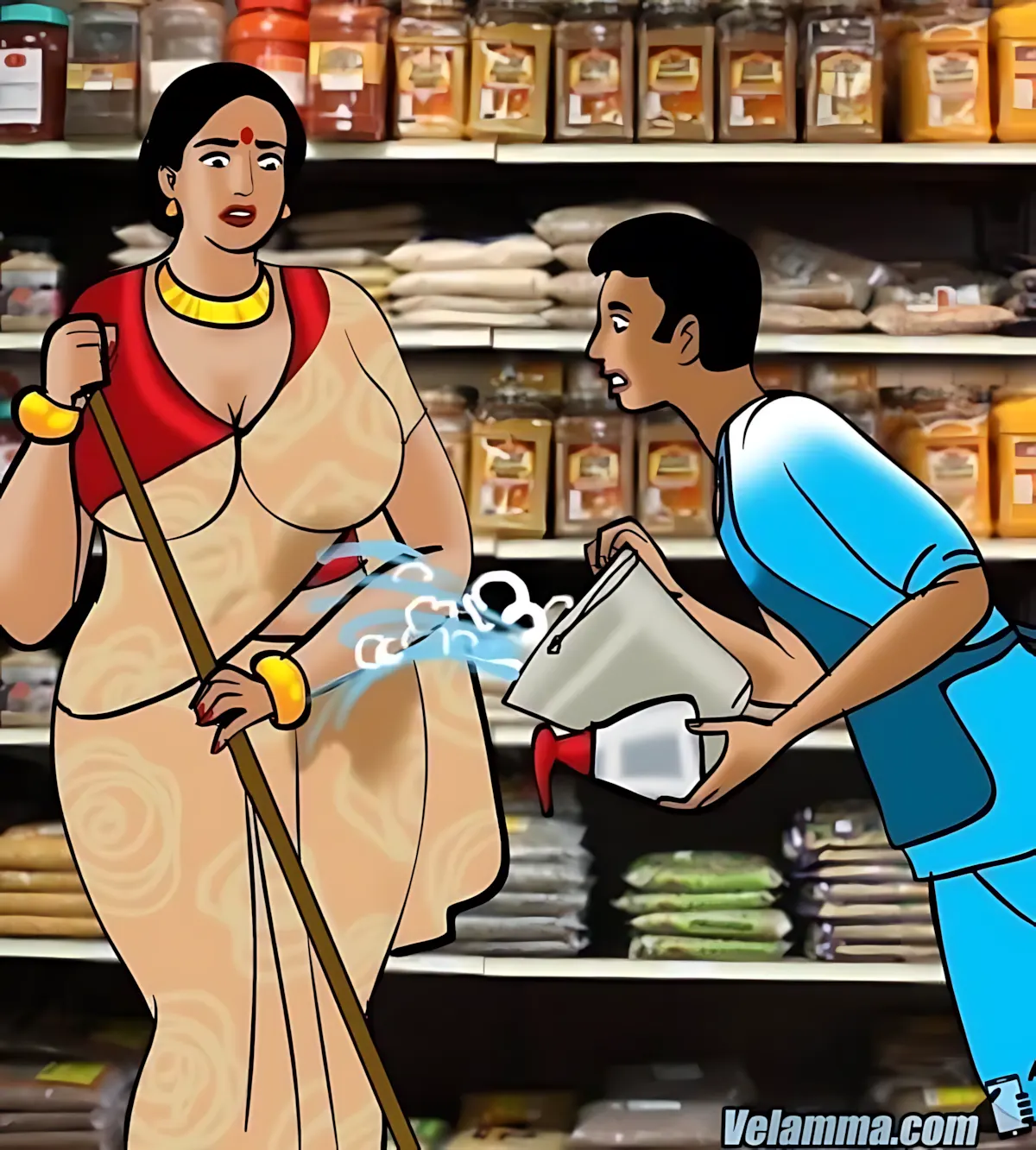 Velamma All Episodes Comics - 67 . Velamma - Episode 67 - Velamma Spices Up Her Sex Life! - Page 49
