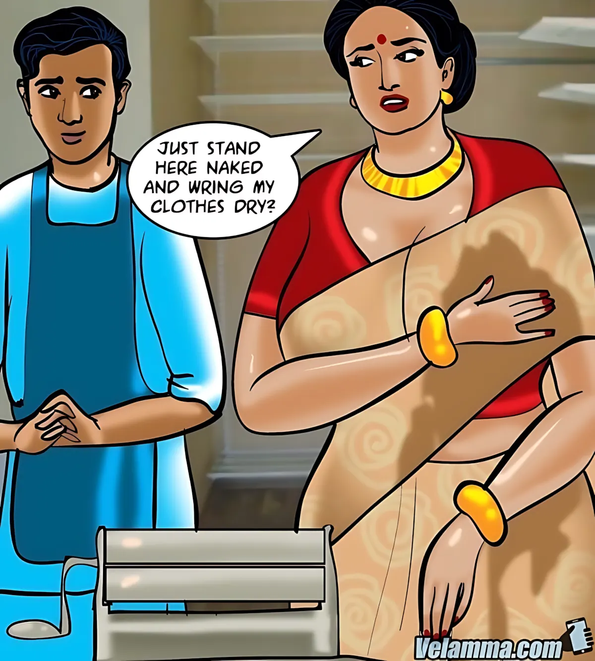 Velamma All Episodes Comics - 67 . Velamma - Episode 67 - Velamma Spices Up Her Sex Life! - Page 54
