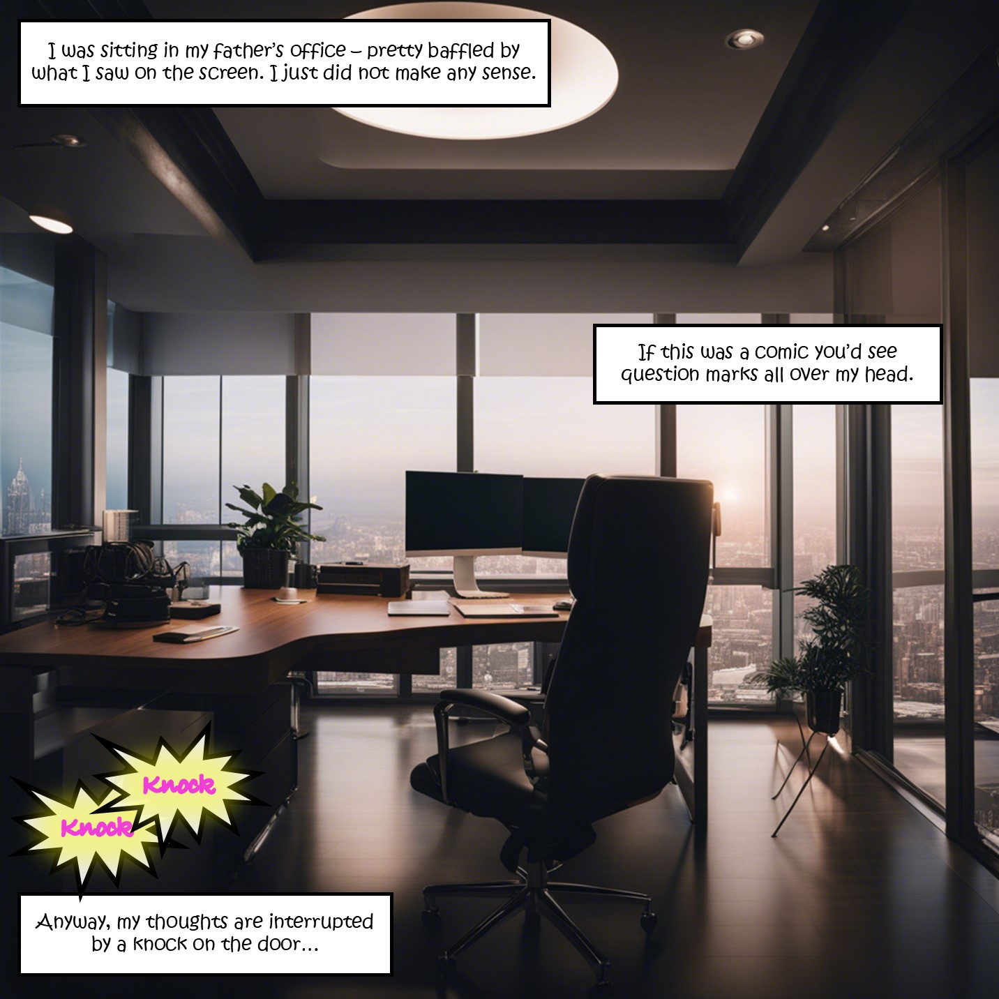 At my Fathers Office [AI Gen] - 1. At my Fathers Office - Page 20