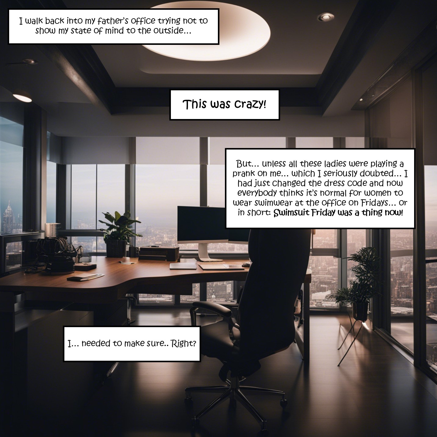At my Fathers Office [AI Gen] - 1. At my Fathers Office - Page 31