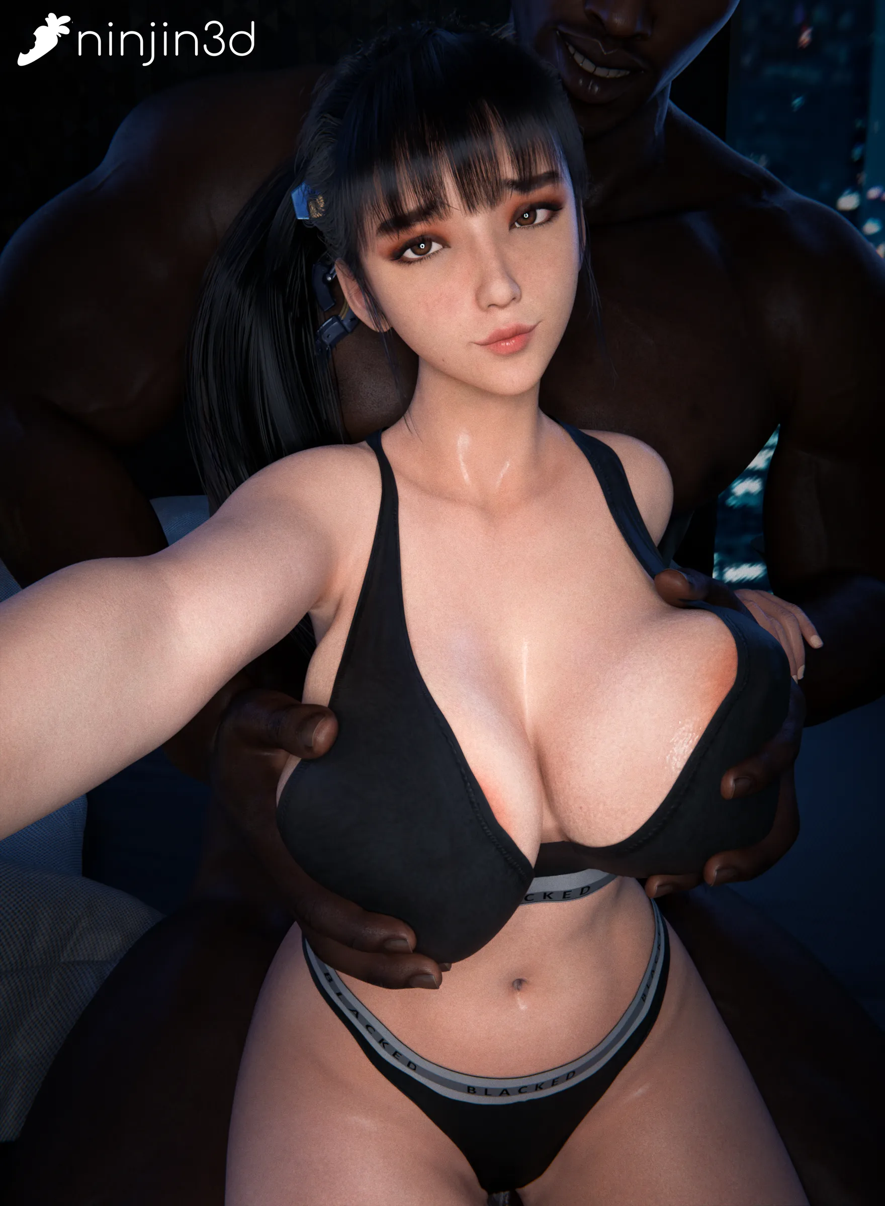 Eve Blacked [Ninjin3d] - 1 . Eve Blacked Collection - Part 1 - Page 12