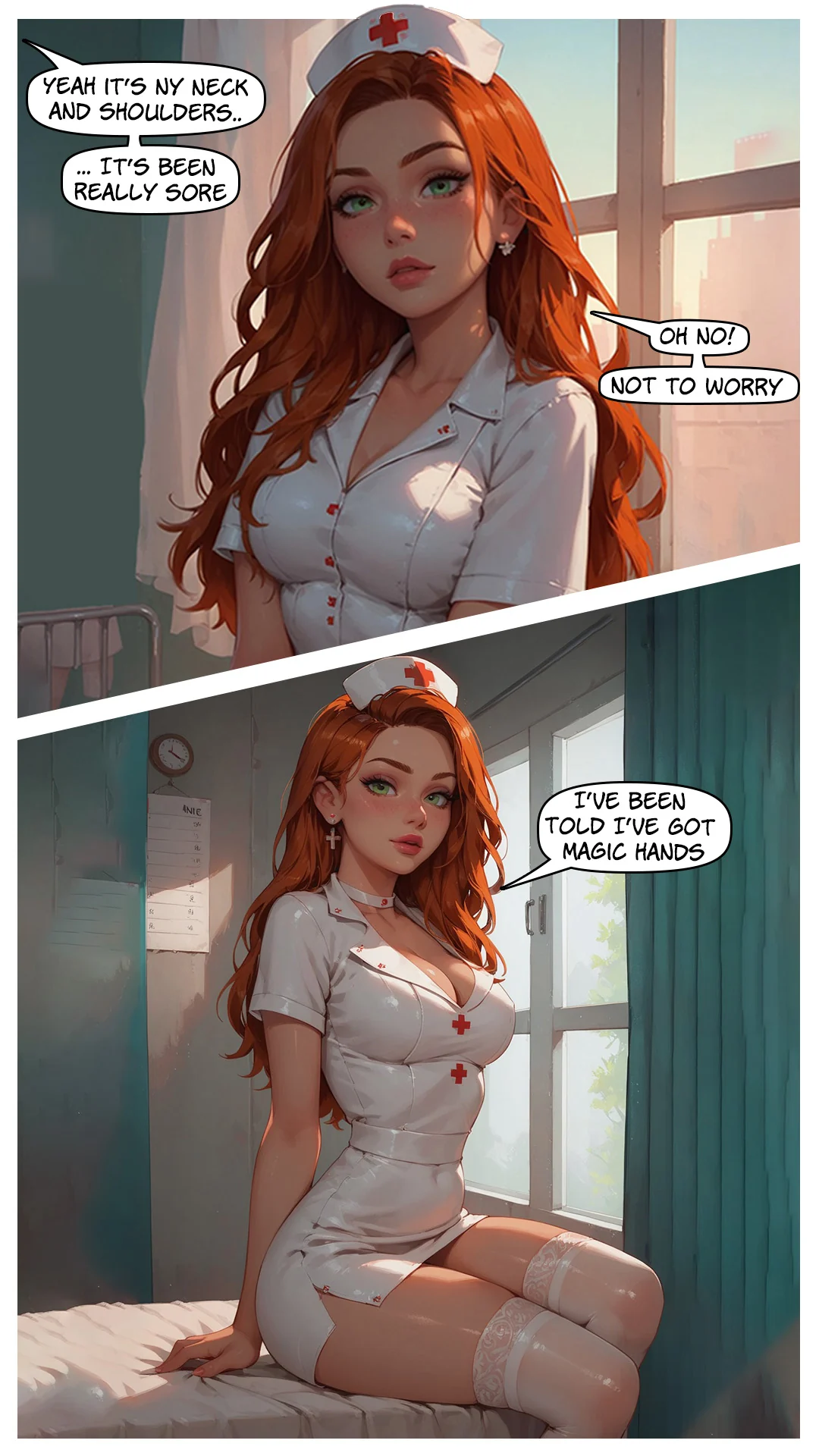 Aunt Cass Pool Party [LowFireStudios] - 1. An Appointment With Nurse Eve - Page 5