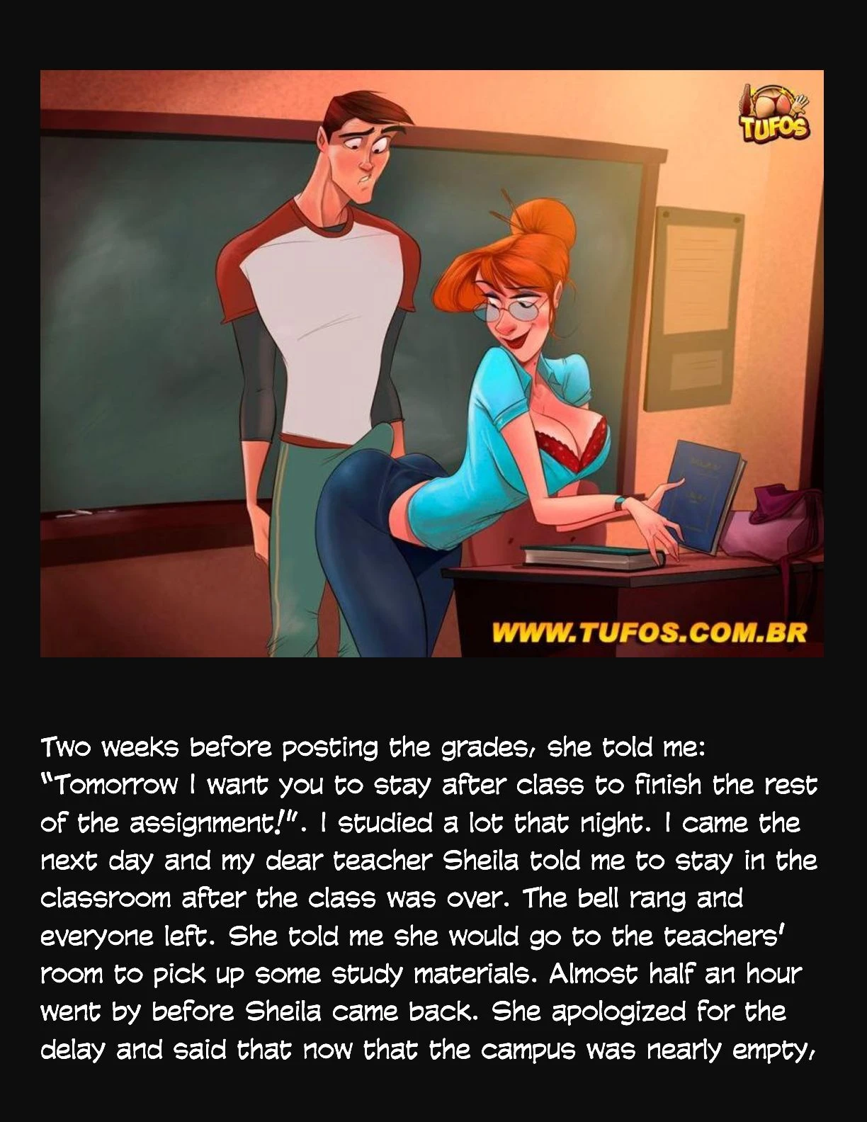 Animated Tales [WC | TF] - MY HOT TEACHER - Page 4