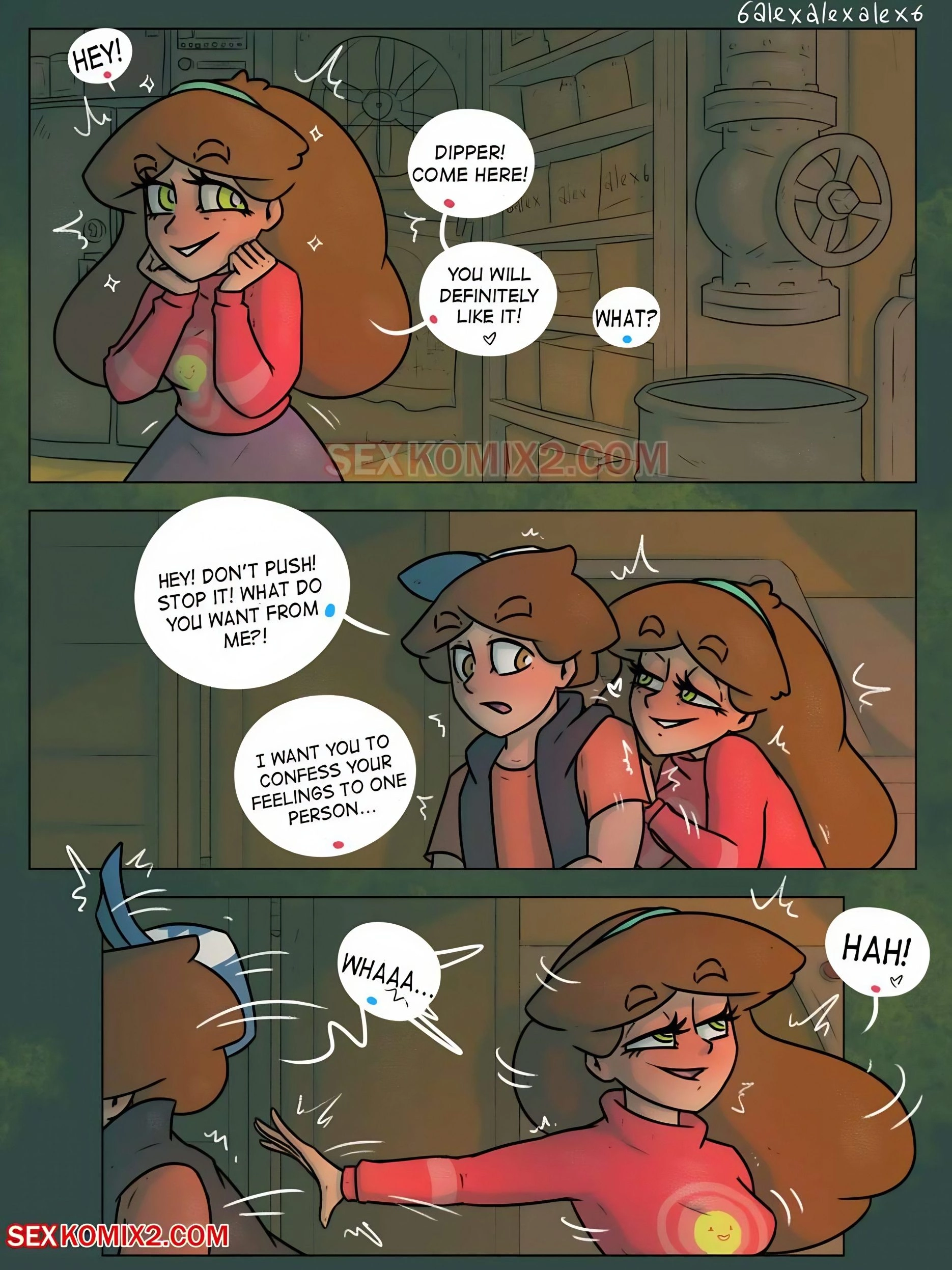 Love Triangle – Gravity Falls [6alexalexalex6] - Love Triangle - Gravity Falls - Page 4