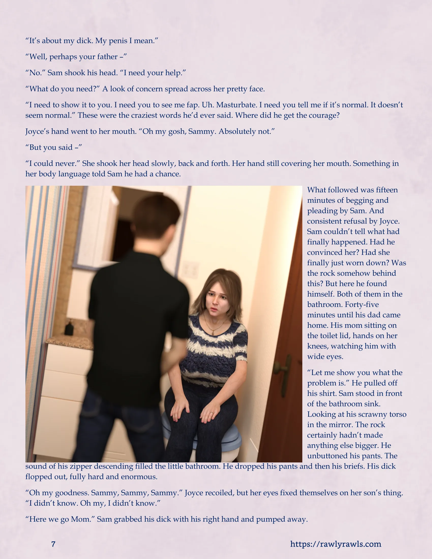 The Dark Stone [Redoxa – Rawly Rawls] - 1.2 . The Dark Stone - Chapter Part 2 - Page 7