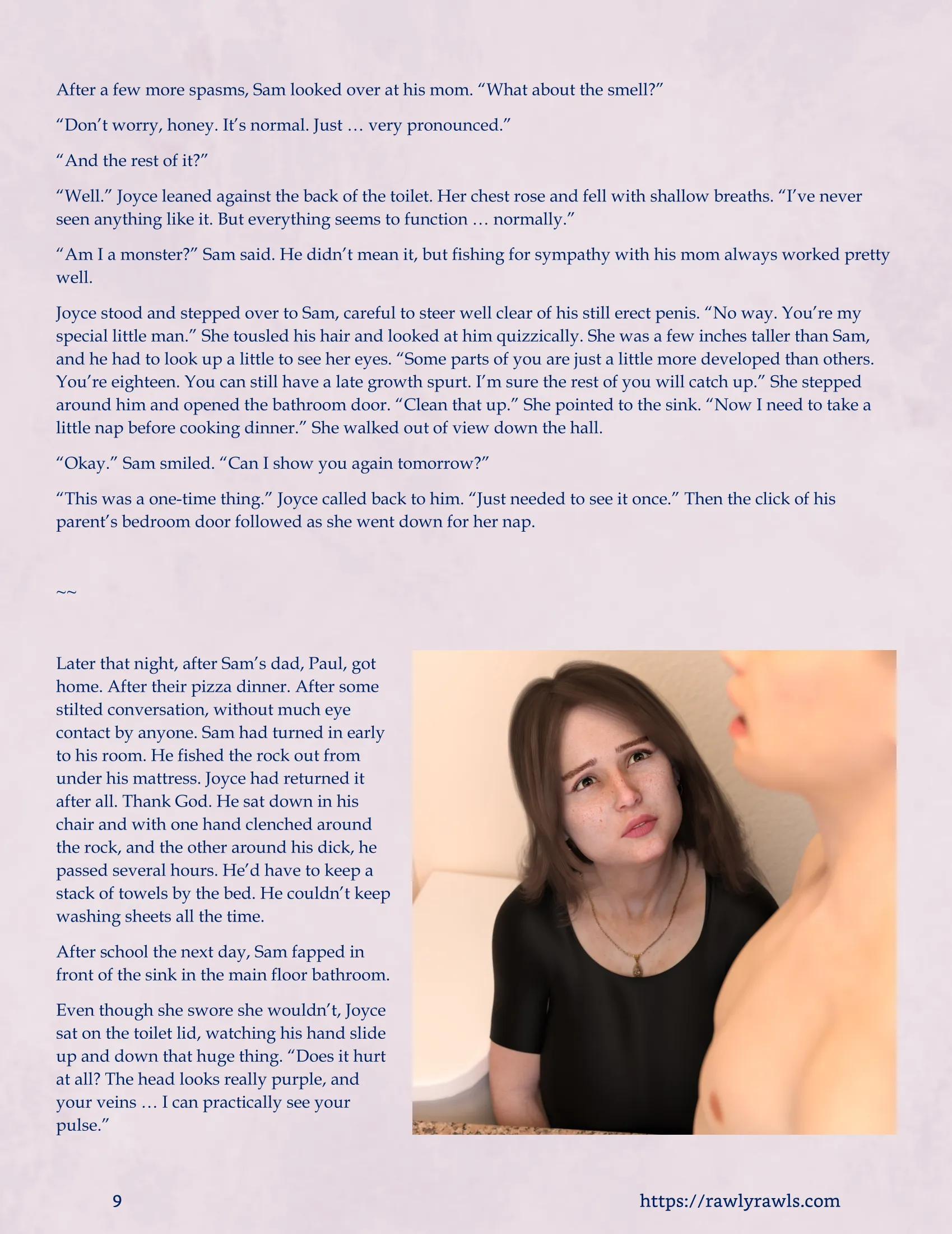 The Dark Stone [Redoxa – Rawly Rawls] - 1.2 . The Dark Stone - Chapter Part 2 - Page 9