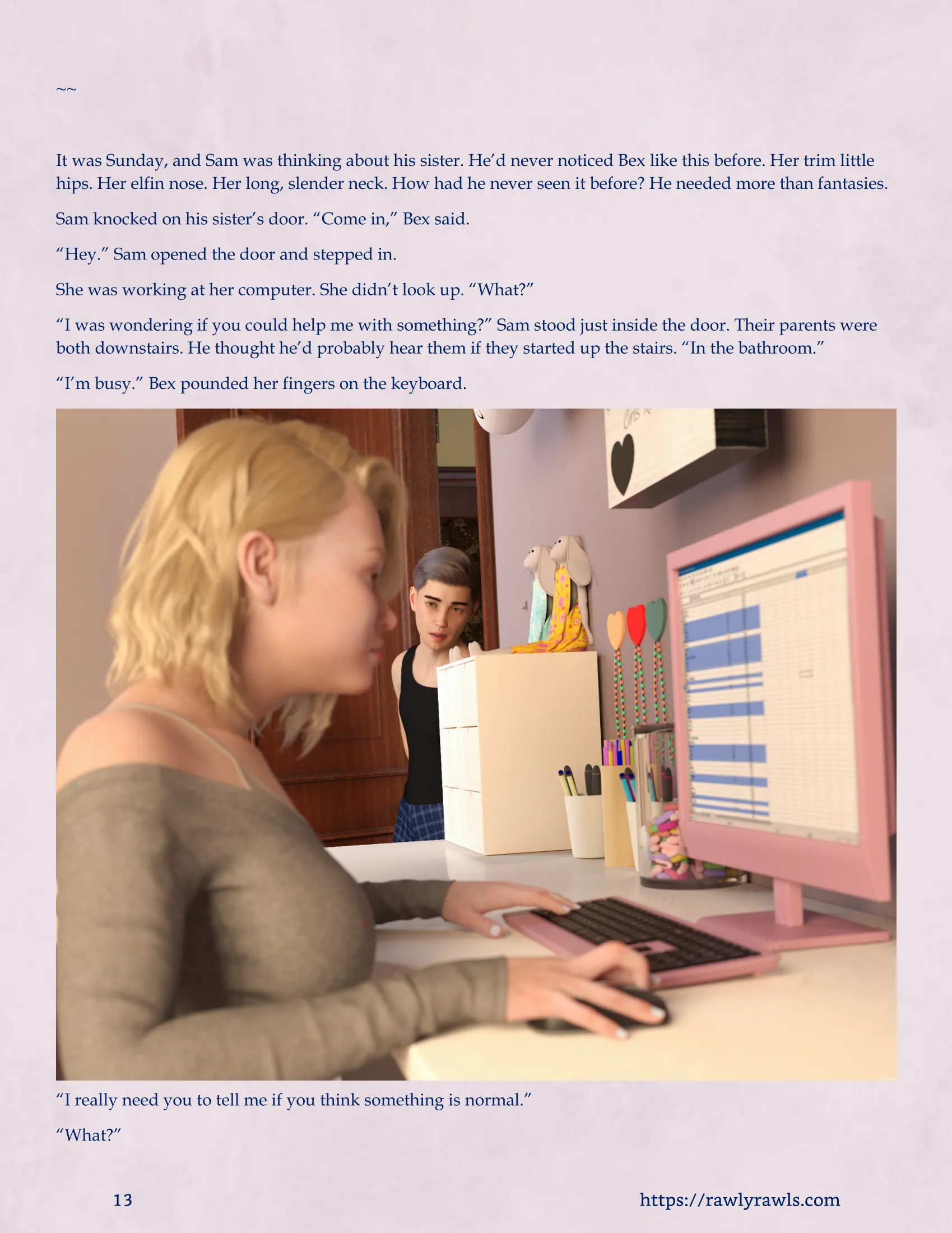 The Dark Stone [Redoxa – Rawly Rawls] - 1.2 . The Dark Stone - Chapter Part 2 - Page 13