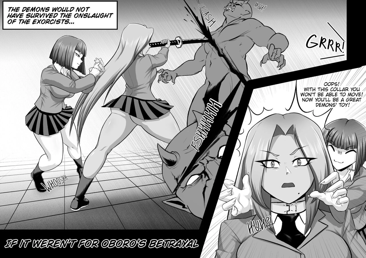 Ingrid and Oboro SchoolGirl Exorcists [Meowlinch] - Ingrid and Oboro SchoolGirl Exorcists - Page 2