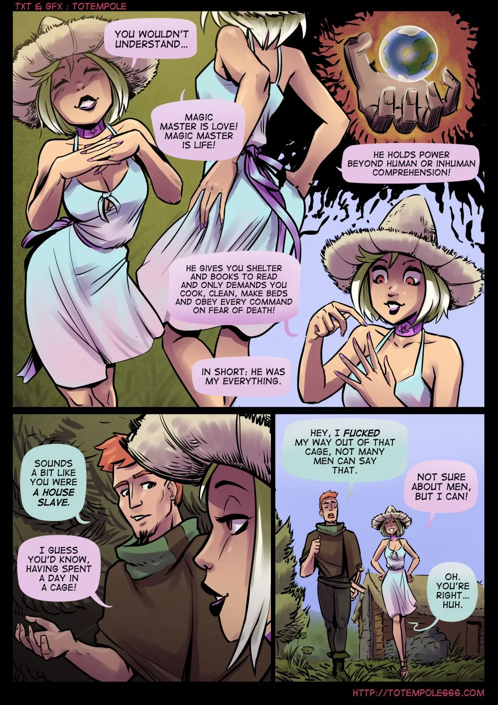 The Cummoner - 19 . The Cummoner - Chapter 19 - The Second Cumming [Totempole] - Page 4