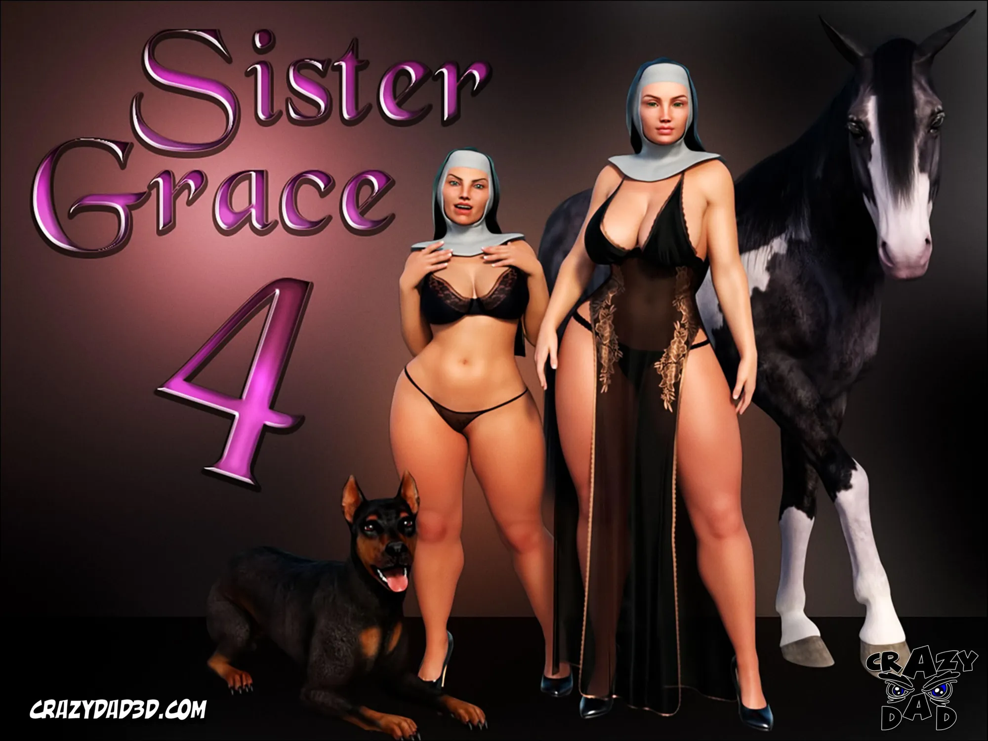 Sister Grace [CrazyDad3D] - 4 . Sister Grace - Chapter 4 [CrazyDad3D] - Page 1